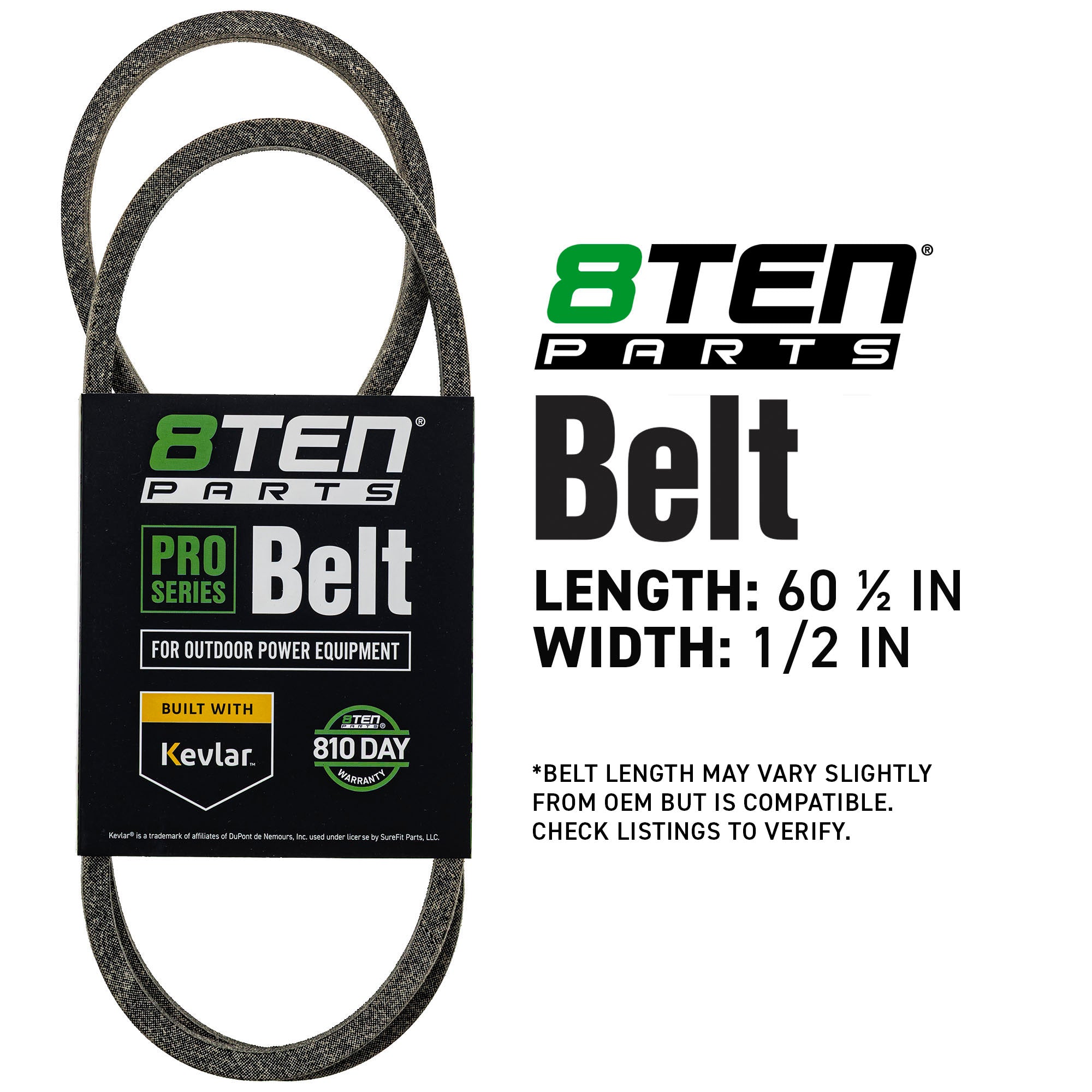 8TEN 810-CBL2928T Belt with Kevlar® for V61GG V616G V60GG T604H