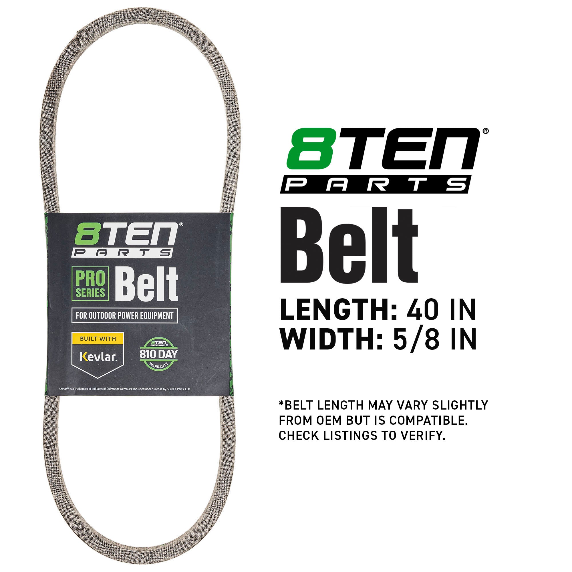 8TEN 810-CBL2936T Belt with Kevlar® for Deere