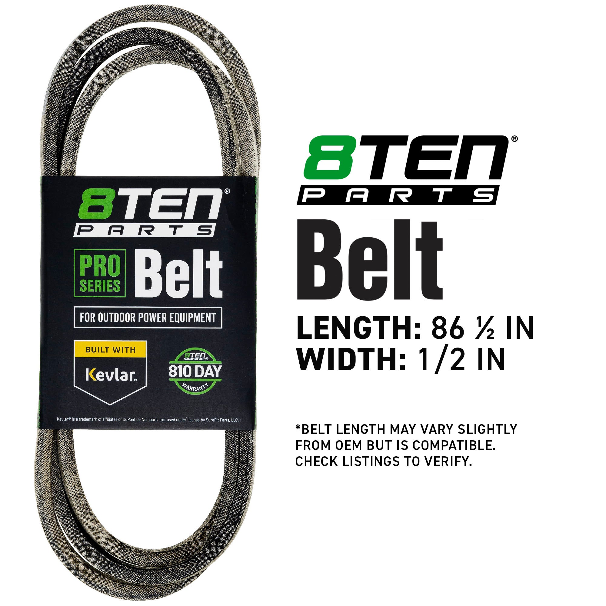 8TEN 810-CBL2945T Belt with Kevlar® for MX675RMD22H MP675RMD21H