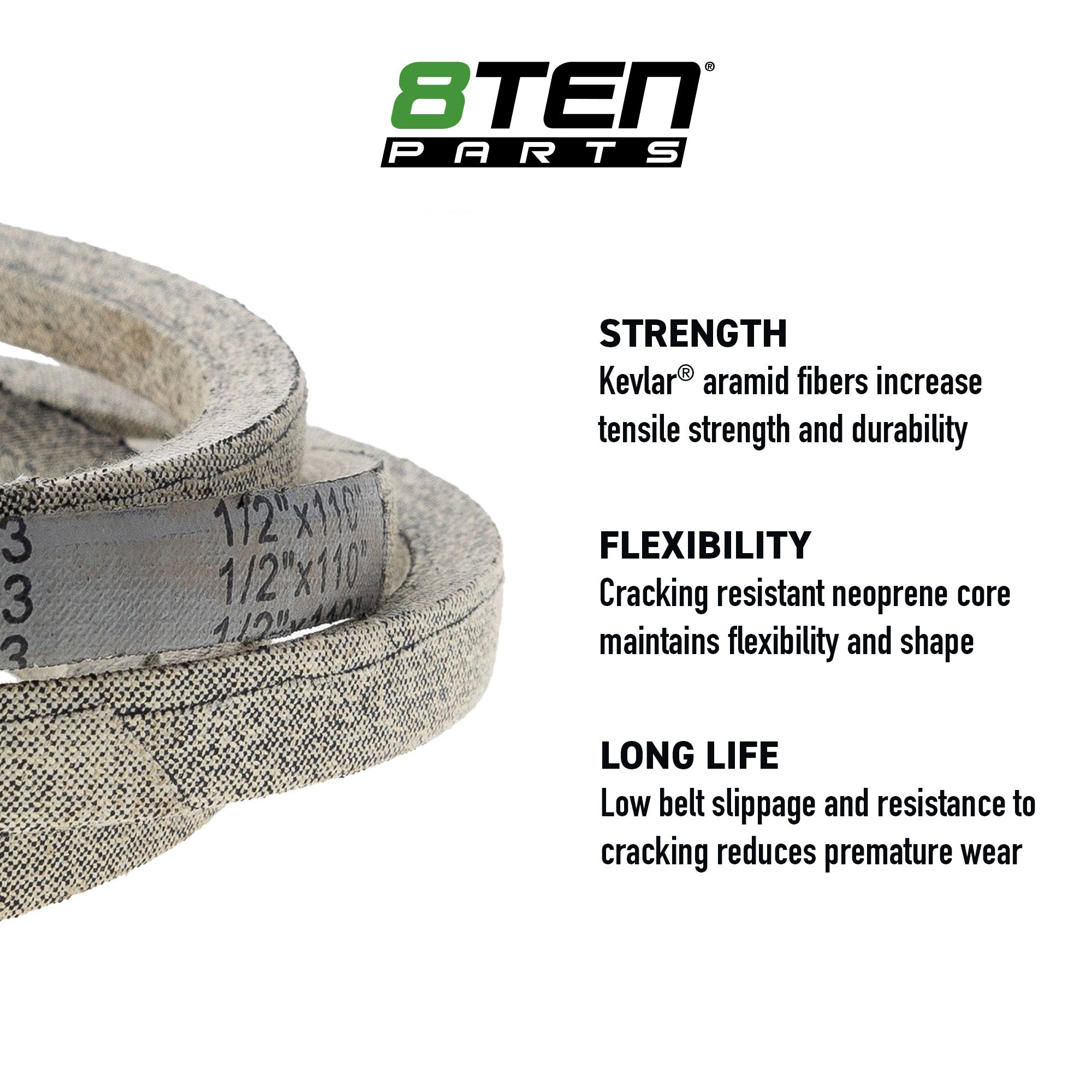 8TEN 810-CBL2955T Replacement Belt