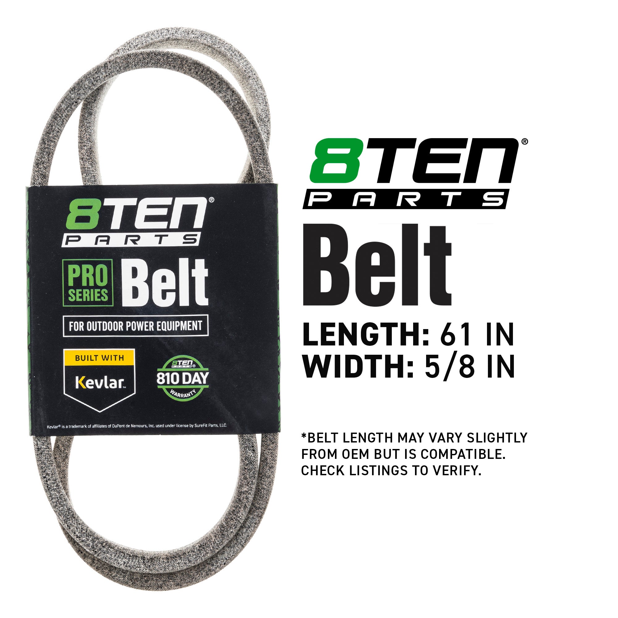 8TEN 810-CBL2967T Belt with Kevlar® for Deere
