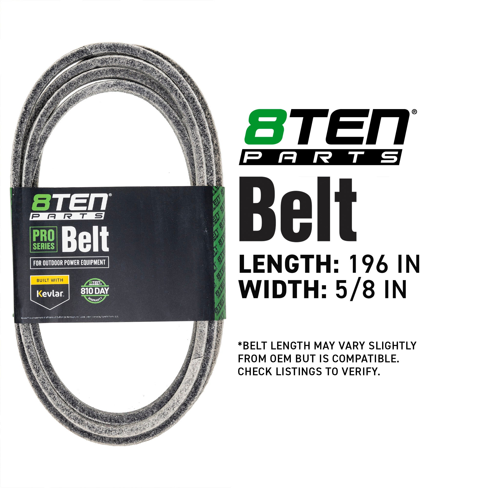 8TEN 810-CBL2902T Belt with Kevlar® for Z-Master MZ7227