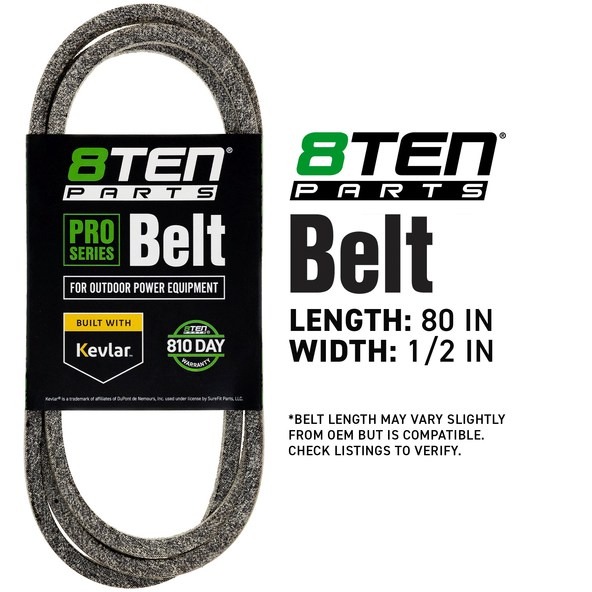8TEN 810-CBL2905T Belt with Kevlar® for YPLR120BR YPLR110BR Y1236C