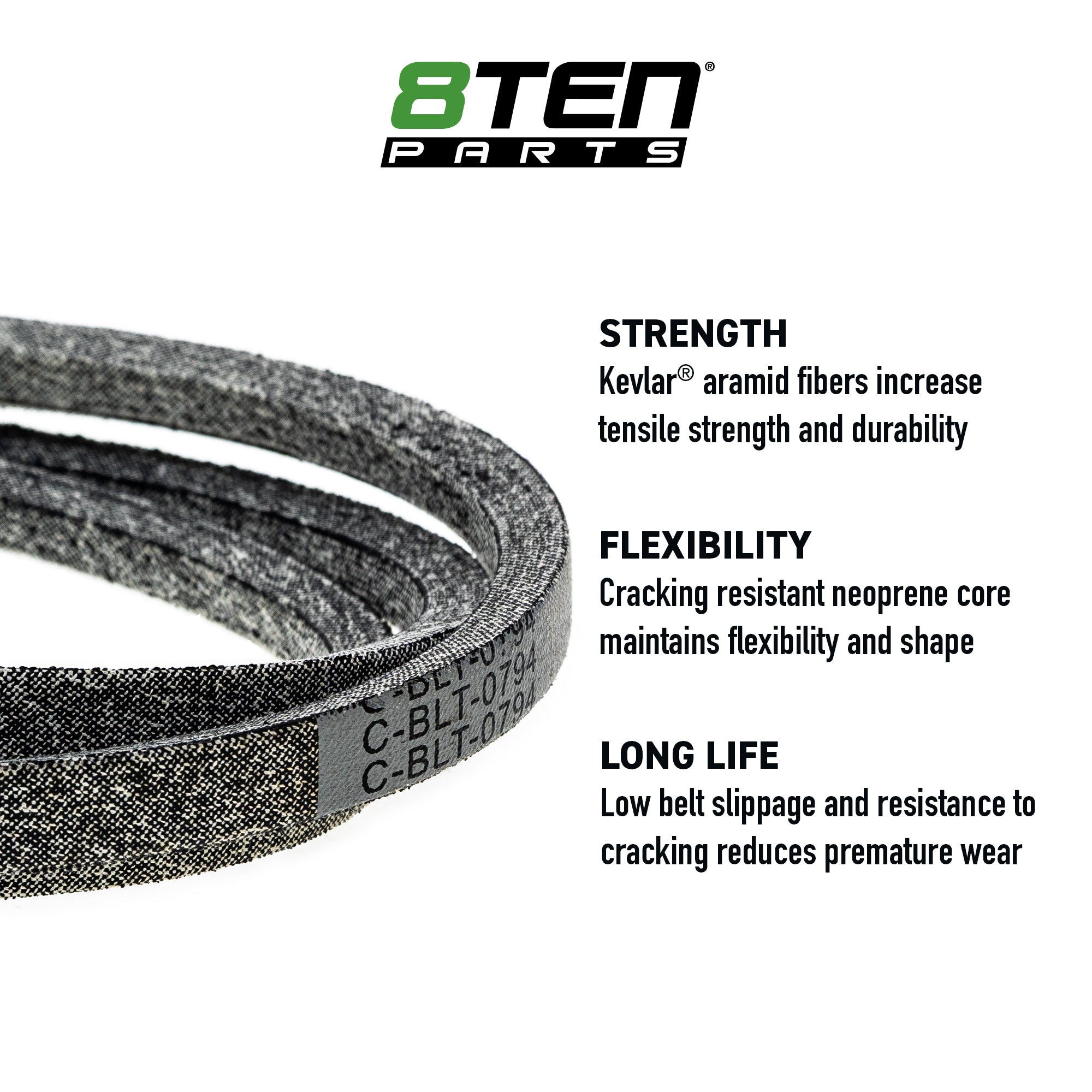8TEN 810-CBL2916T Replacement Belt