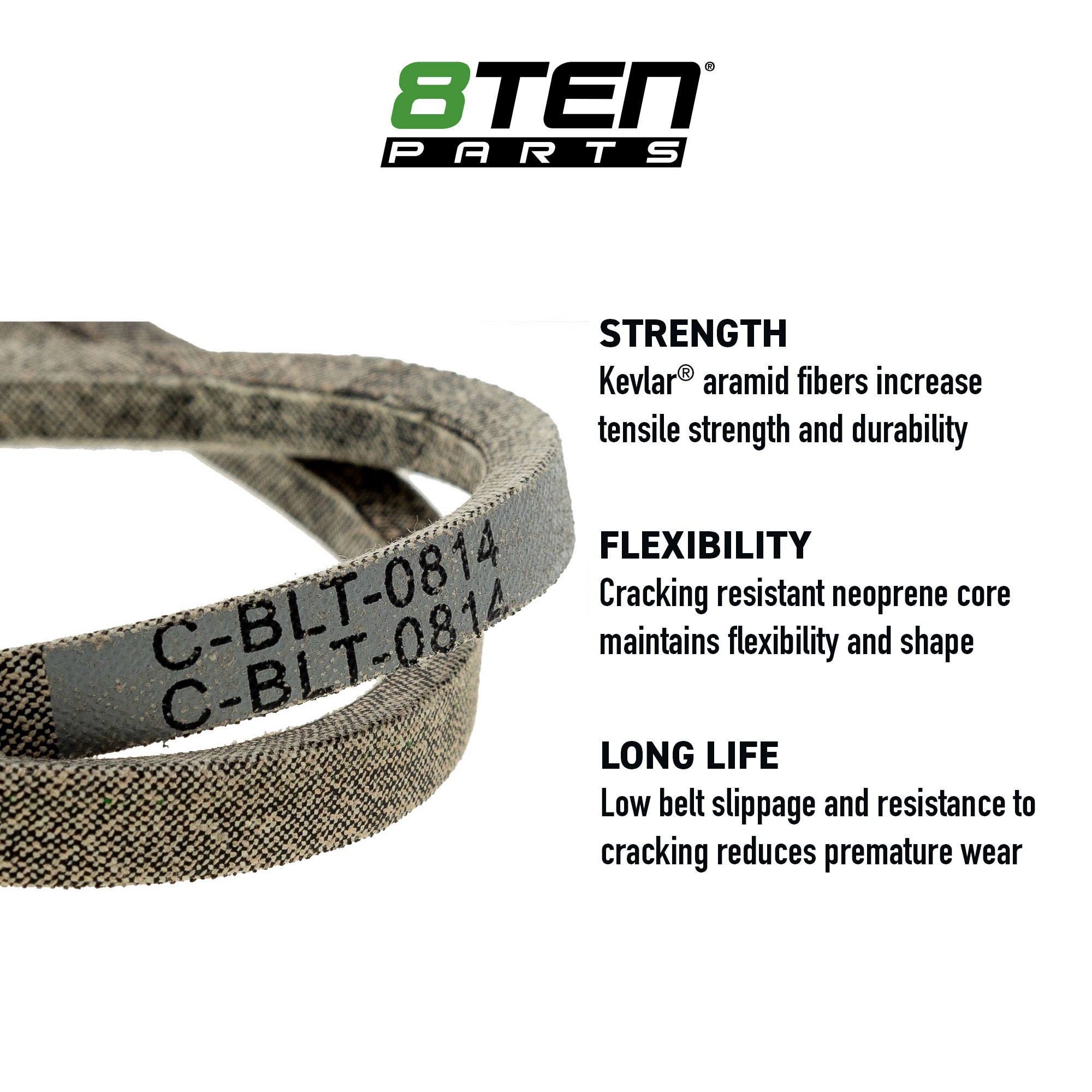 8TEN 810-CBL2036T Replacement Belt