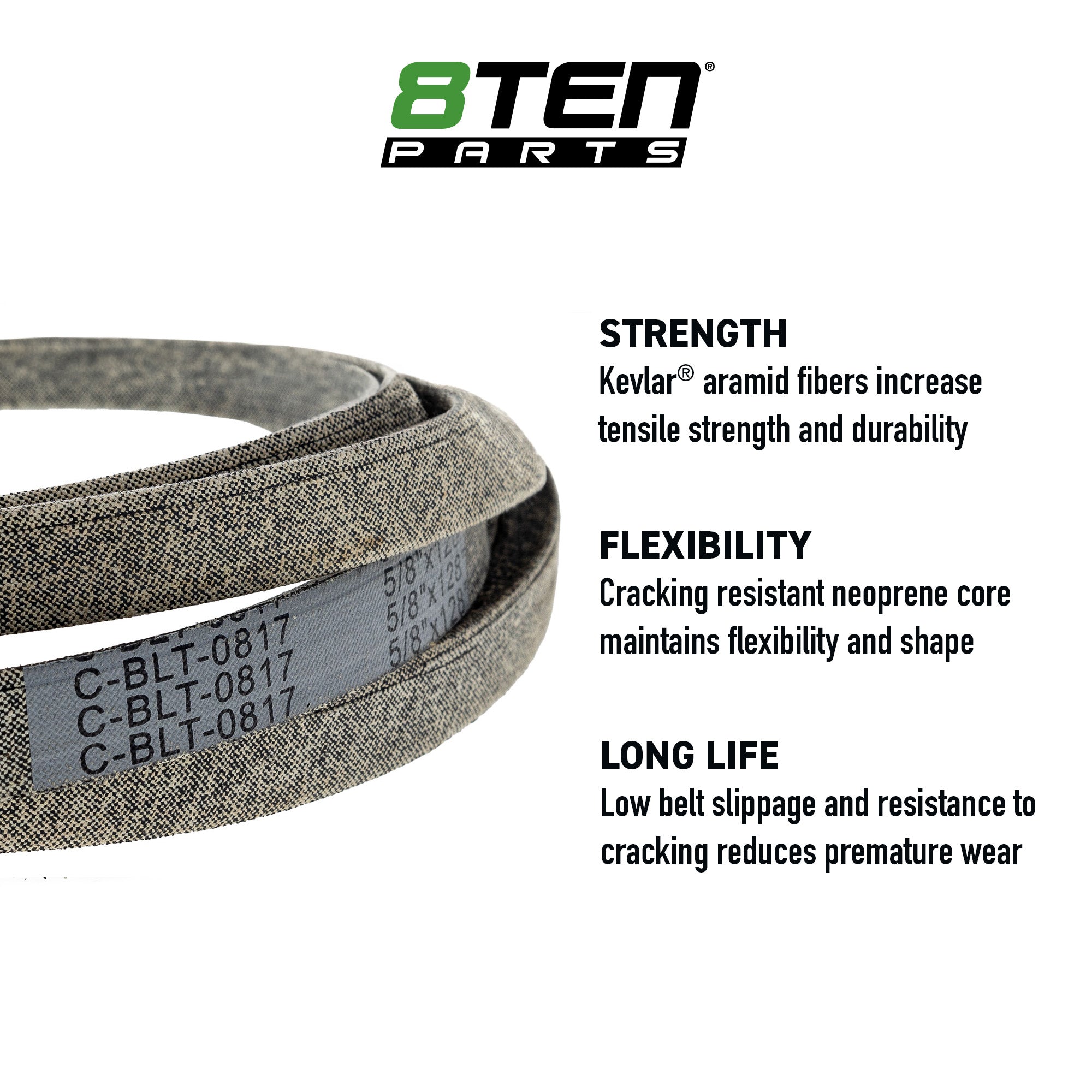 8TEN 810-CBL2039T Replacement Belt