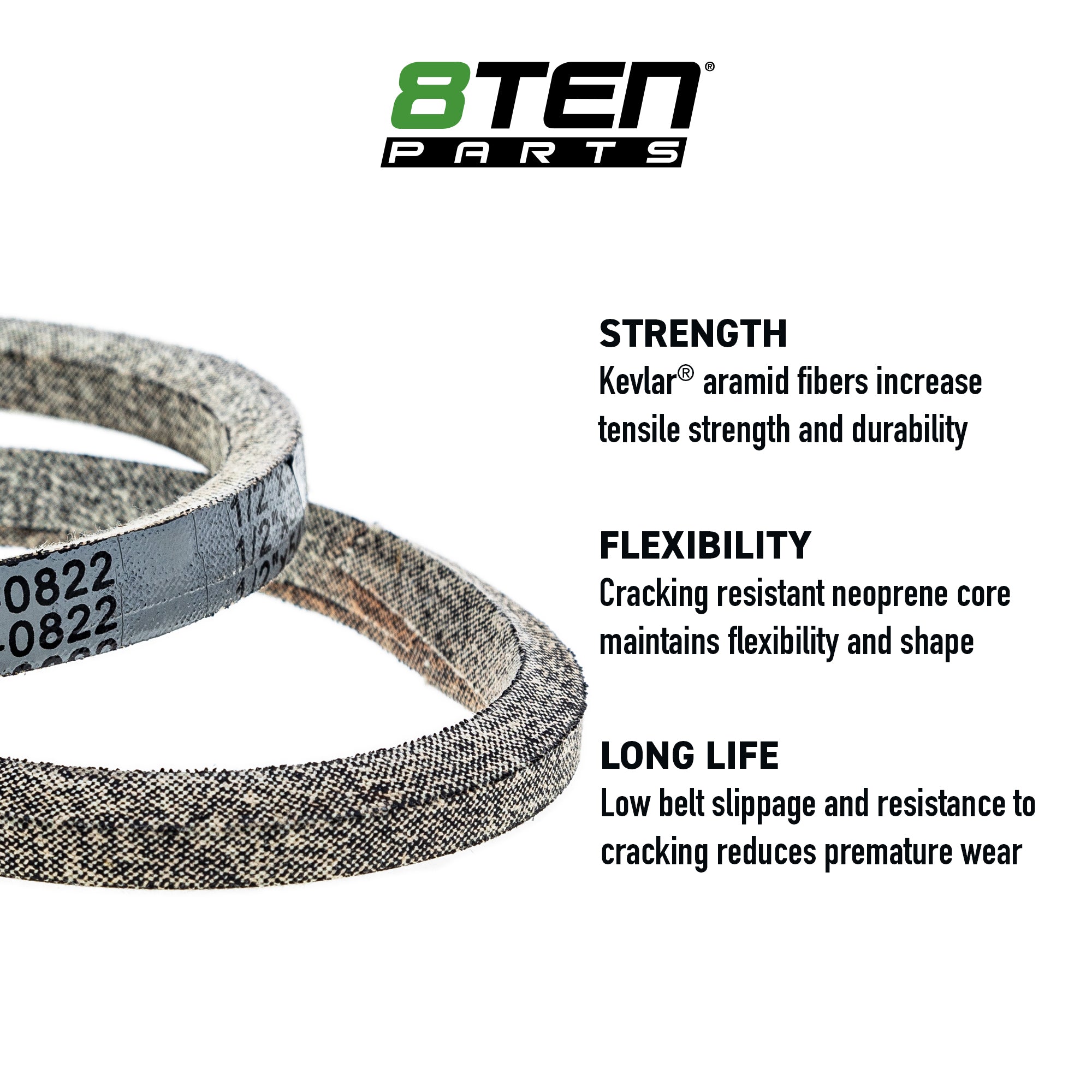8TEN 810-CBL2044T Replacement Belt
