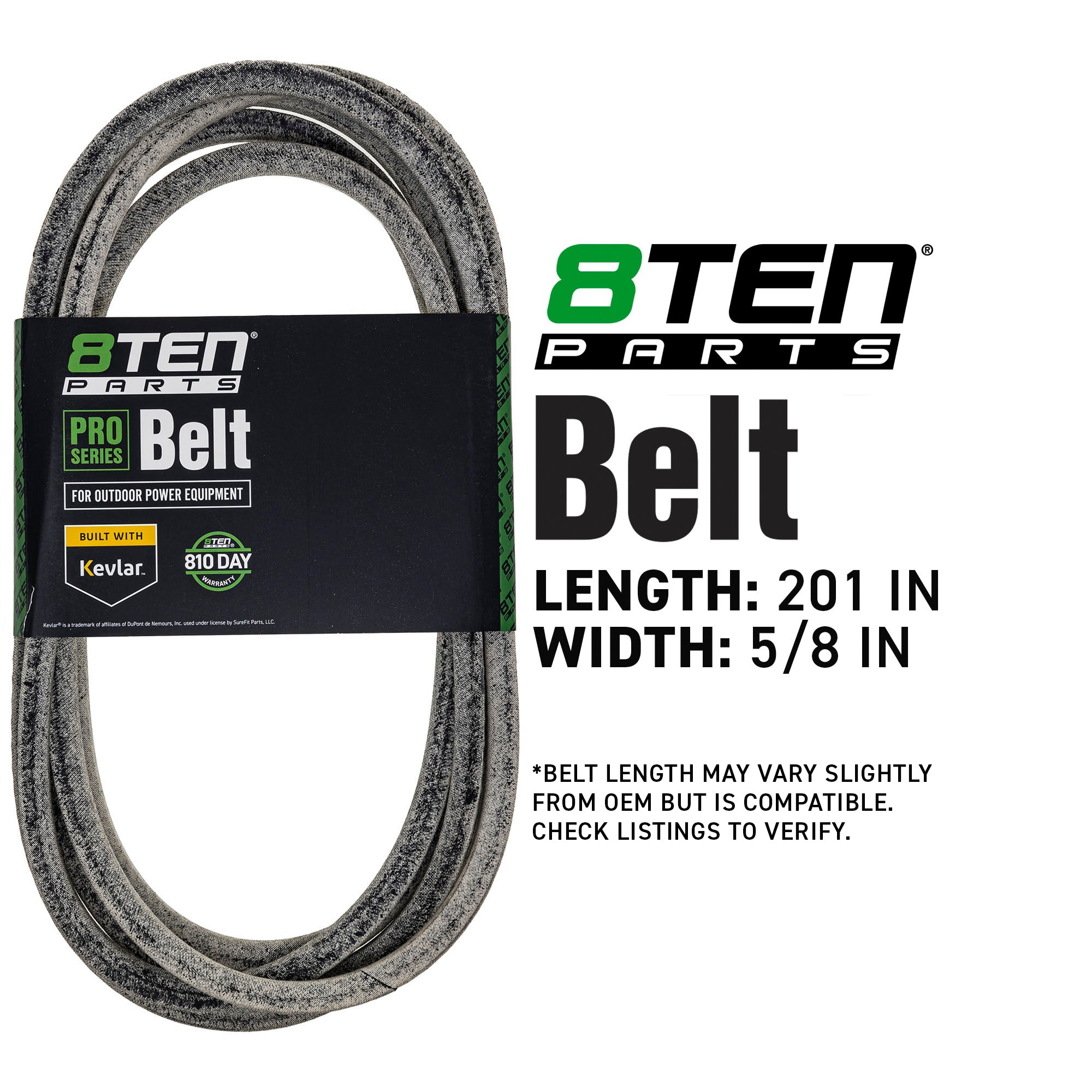 8TEN 810-CBL2073T Belt with Kevlar® for Z572x PZ7234FX PZ72