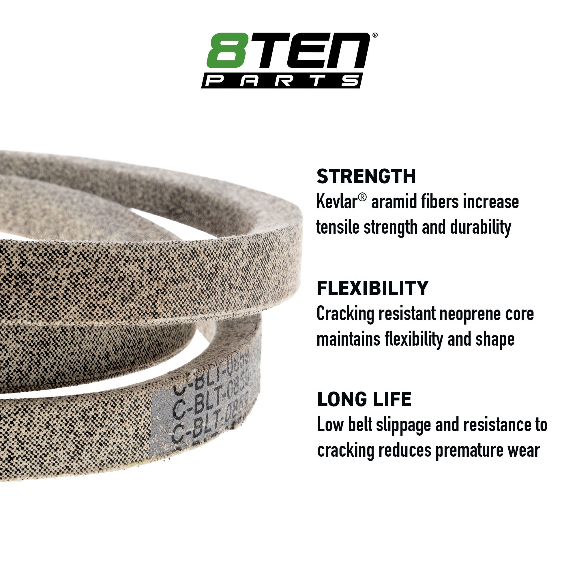 8TEN 810-CBL2071T Replacement Belt