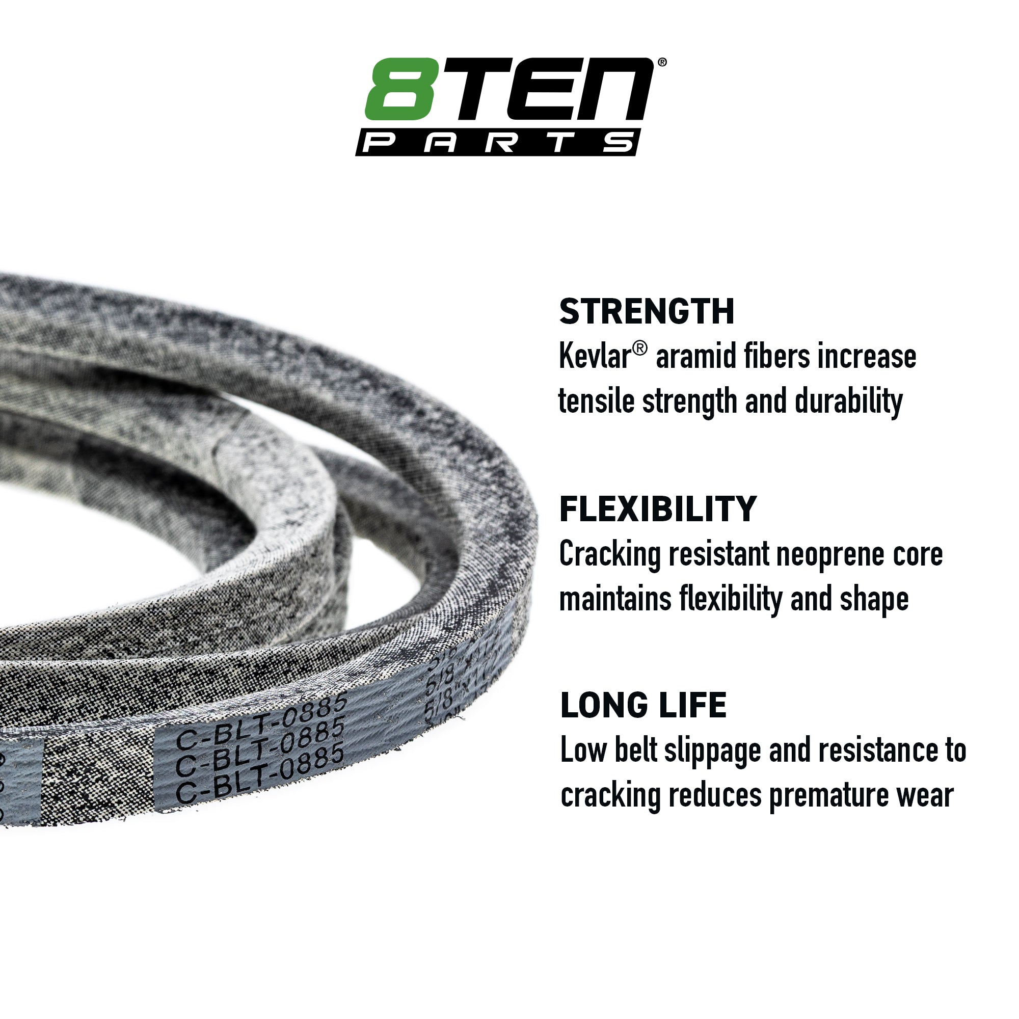 8TEN 810-CBL2007T Replacement Belt