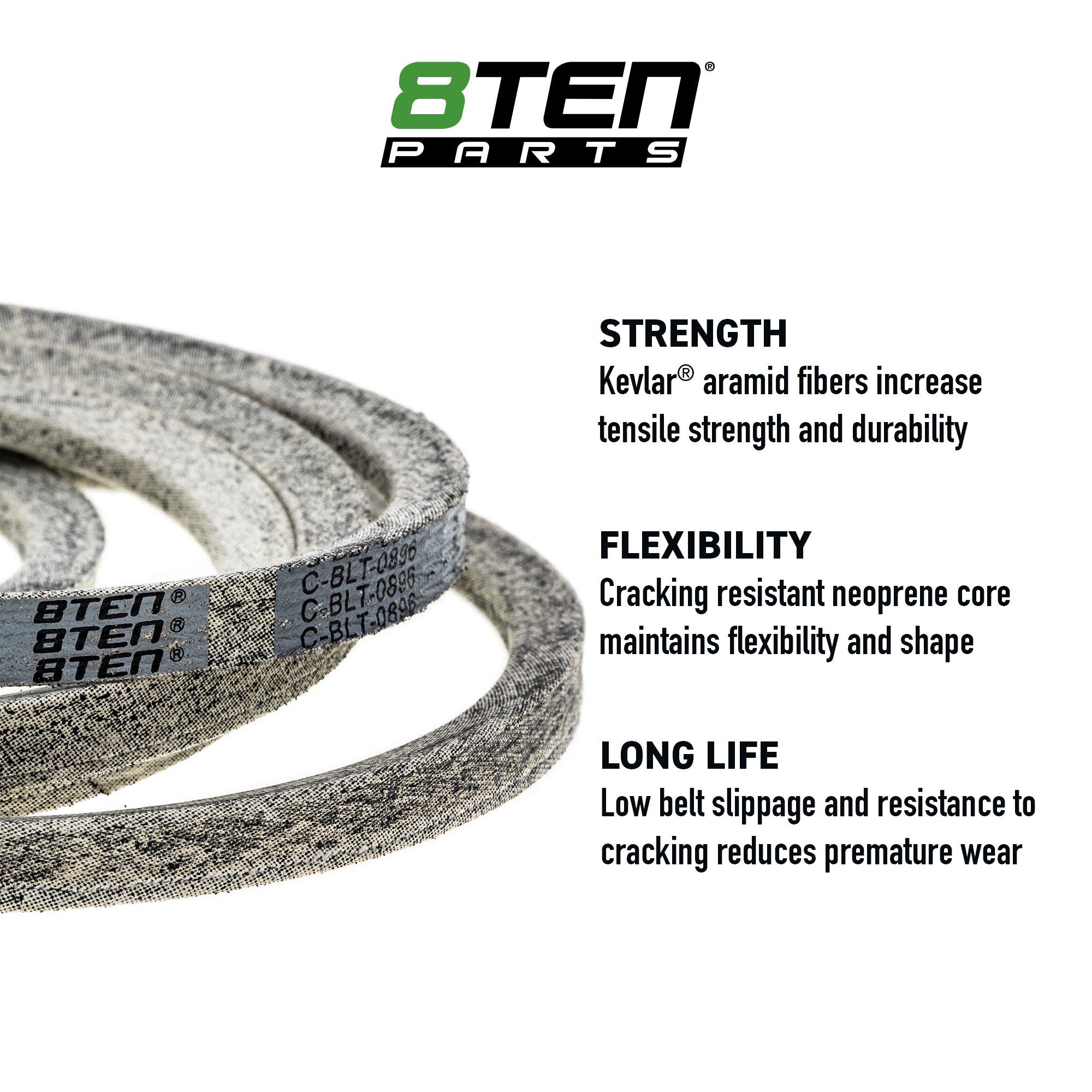 8TEN 810-CBL2018T Replacement Belt