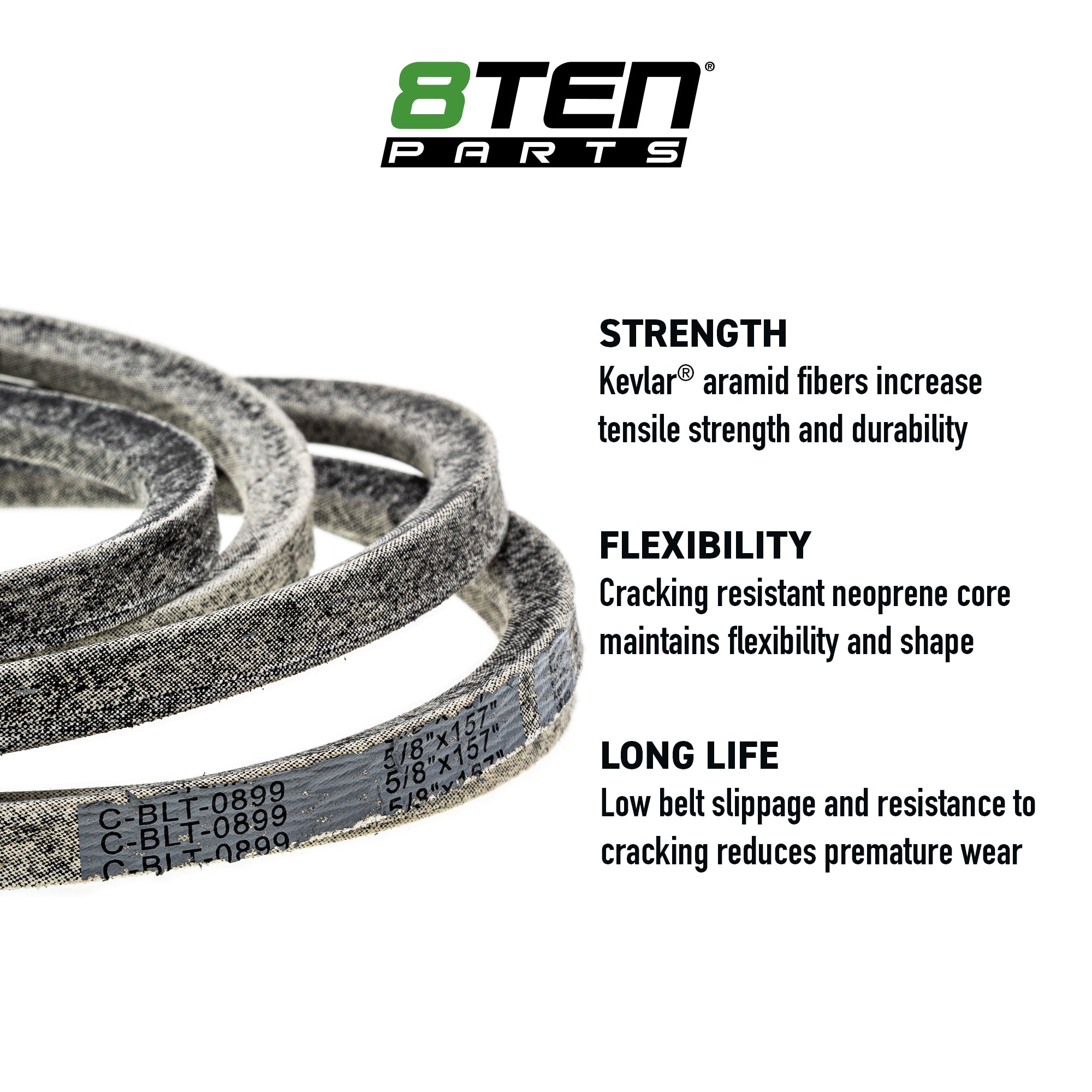 8TEN 810-CBL2011T Replacement Belt