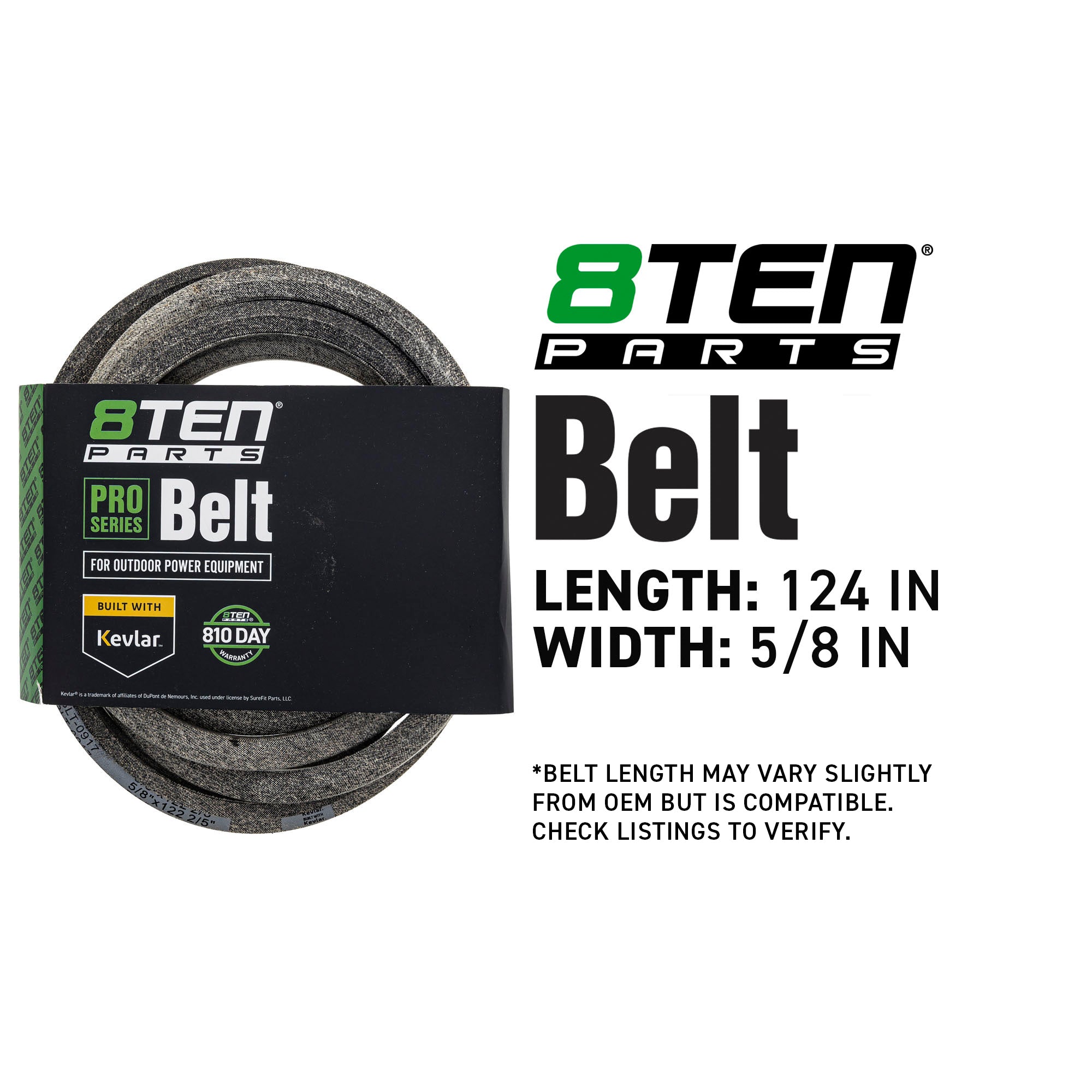 8TEN 810-CBL2139T Belt with Kevlar® for Deere