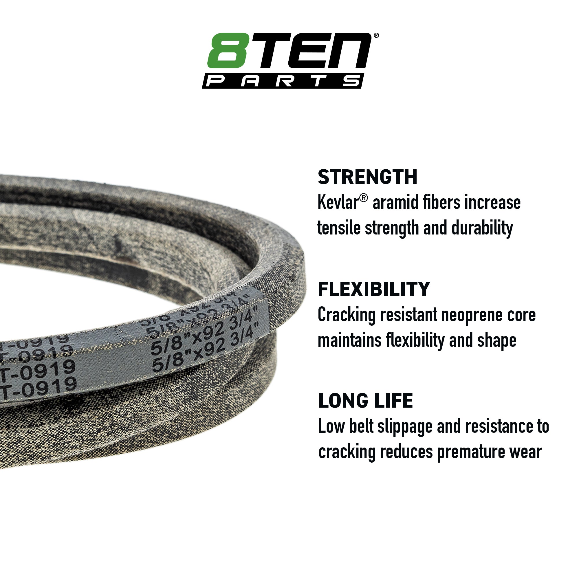 8TEN 810-CBL2131T Replacement Belt