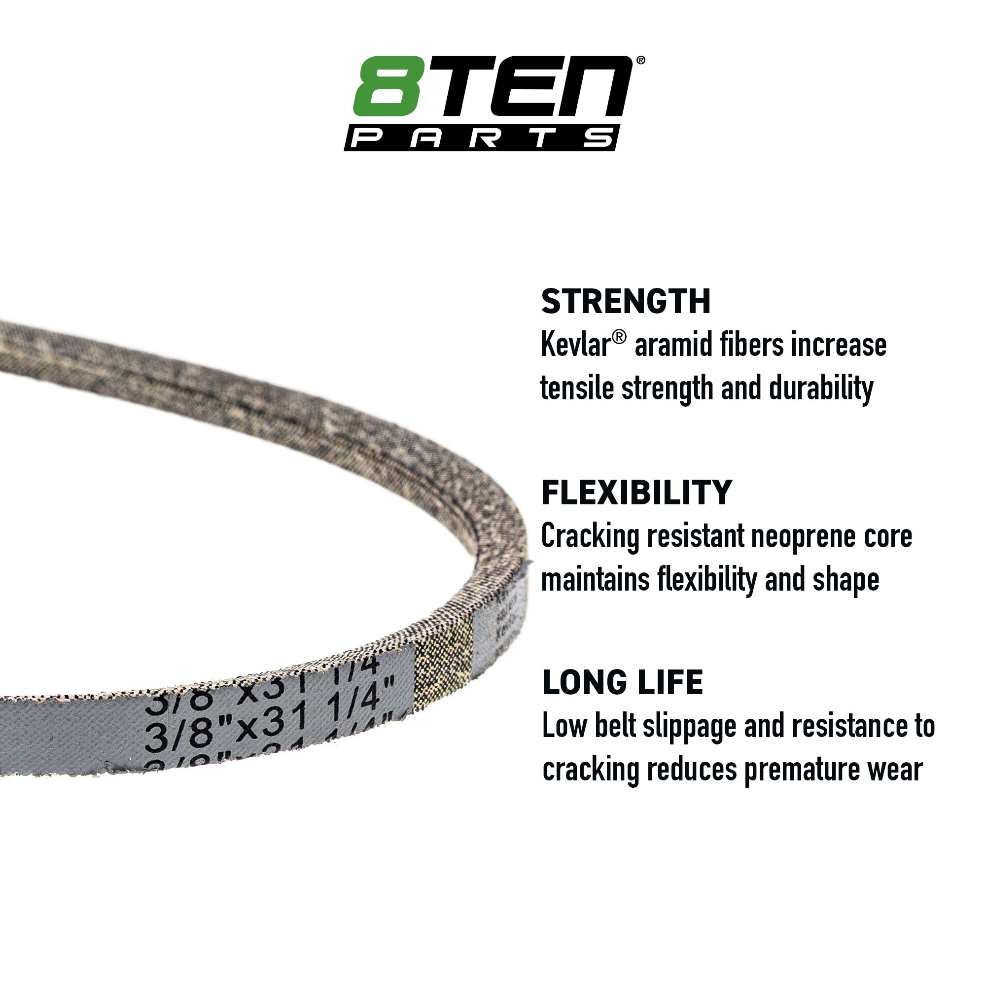 8TEN 810-CBL2164T Replacement Belt