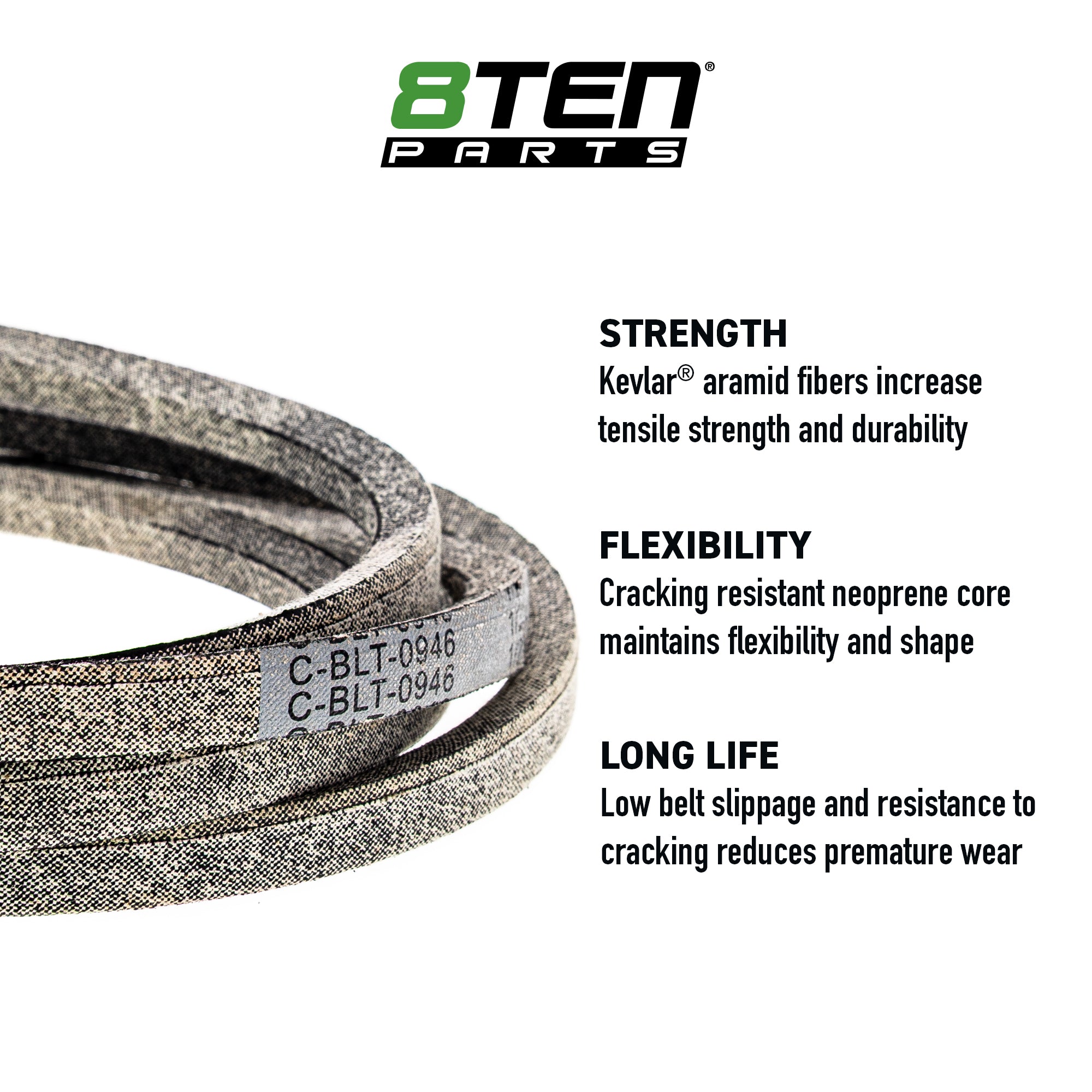 8TEN 810-CBL2168T Replacement Belt