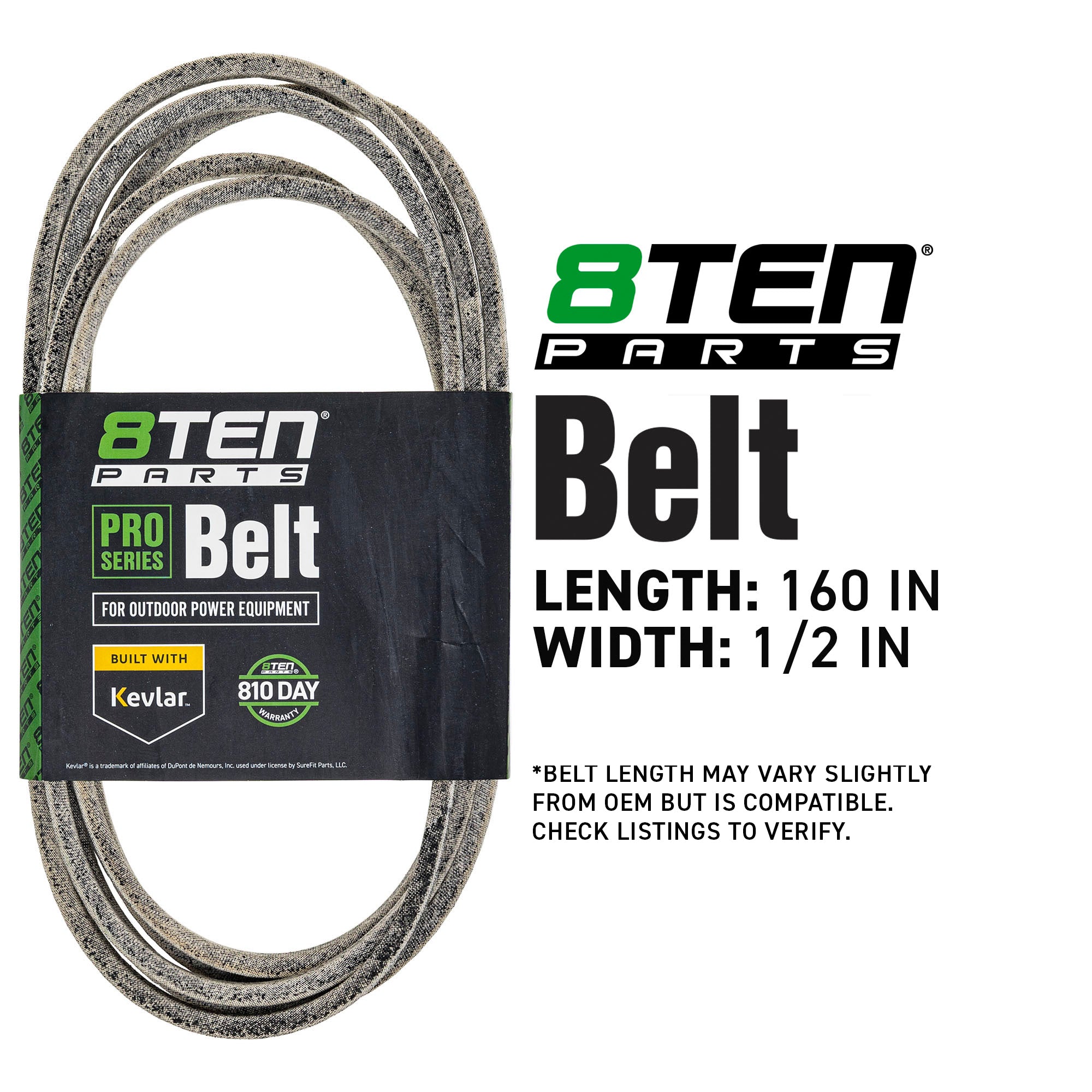 8TEN 810-CBL2176T Belt with Kevlar® for