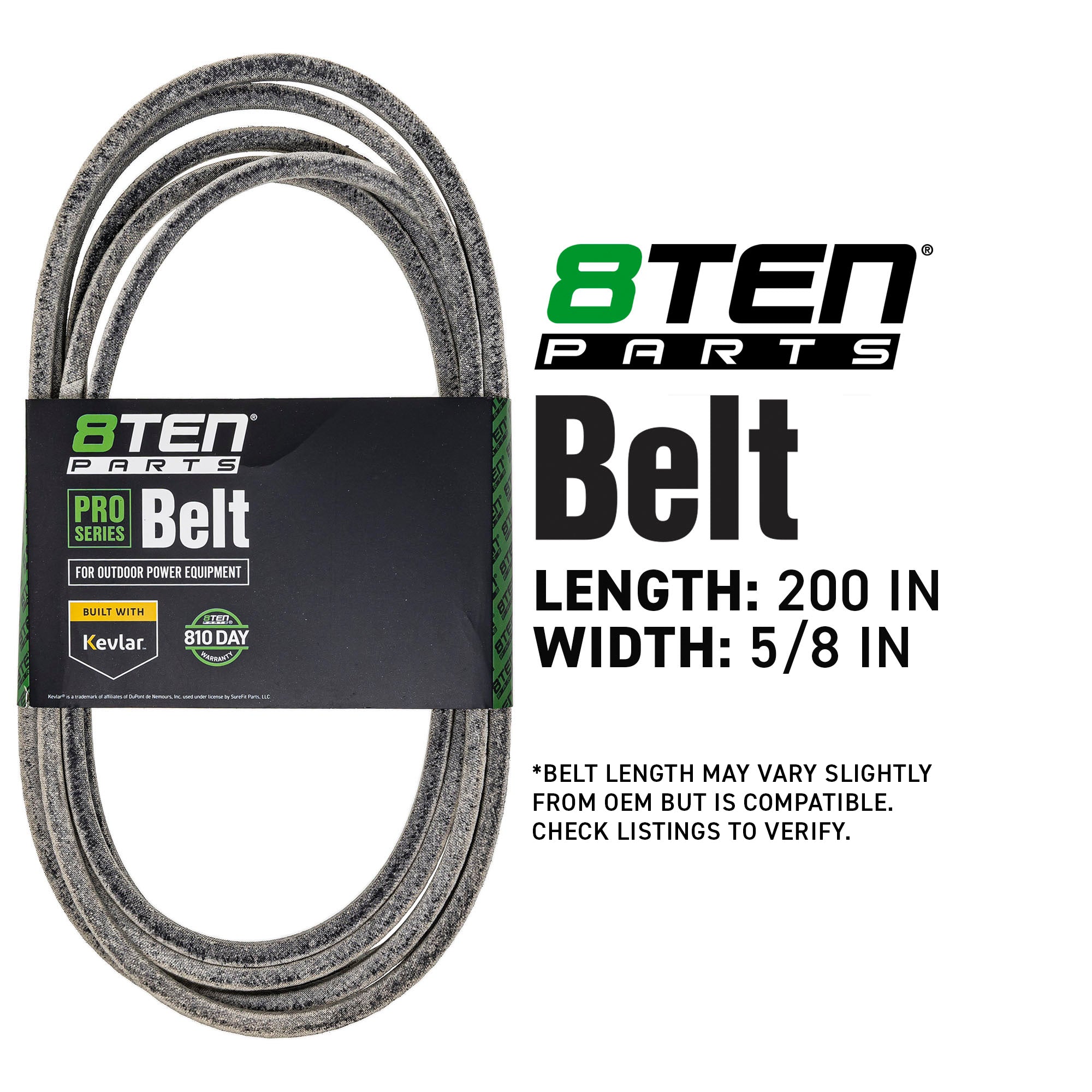 8TEN 810-CBL2181T Belt with Kevlar® for Z572x PZ7234FX PZ72