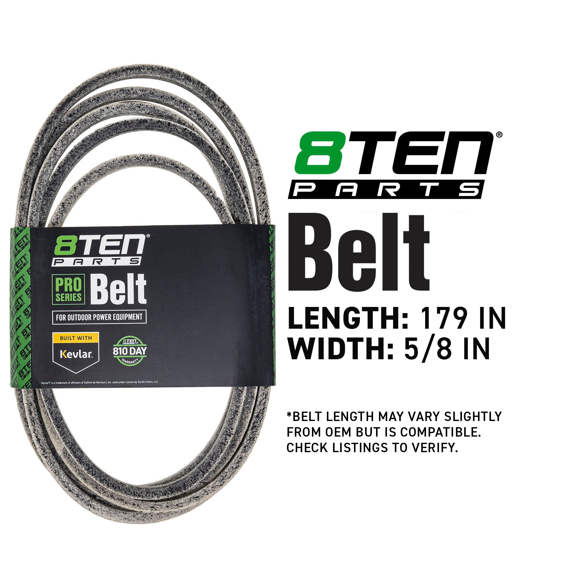 8TEN 810-CBL2116T Belt with Kevlar® for ST276 Royal LZ7230TXPKOA