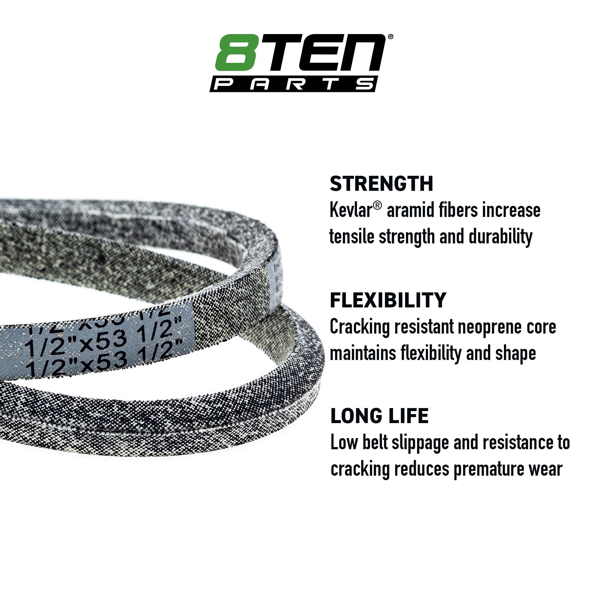 8TEN 810-CBL2111T Replacement Belt