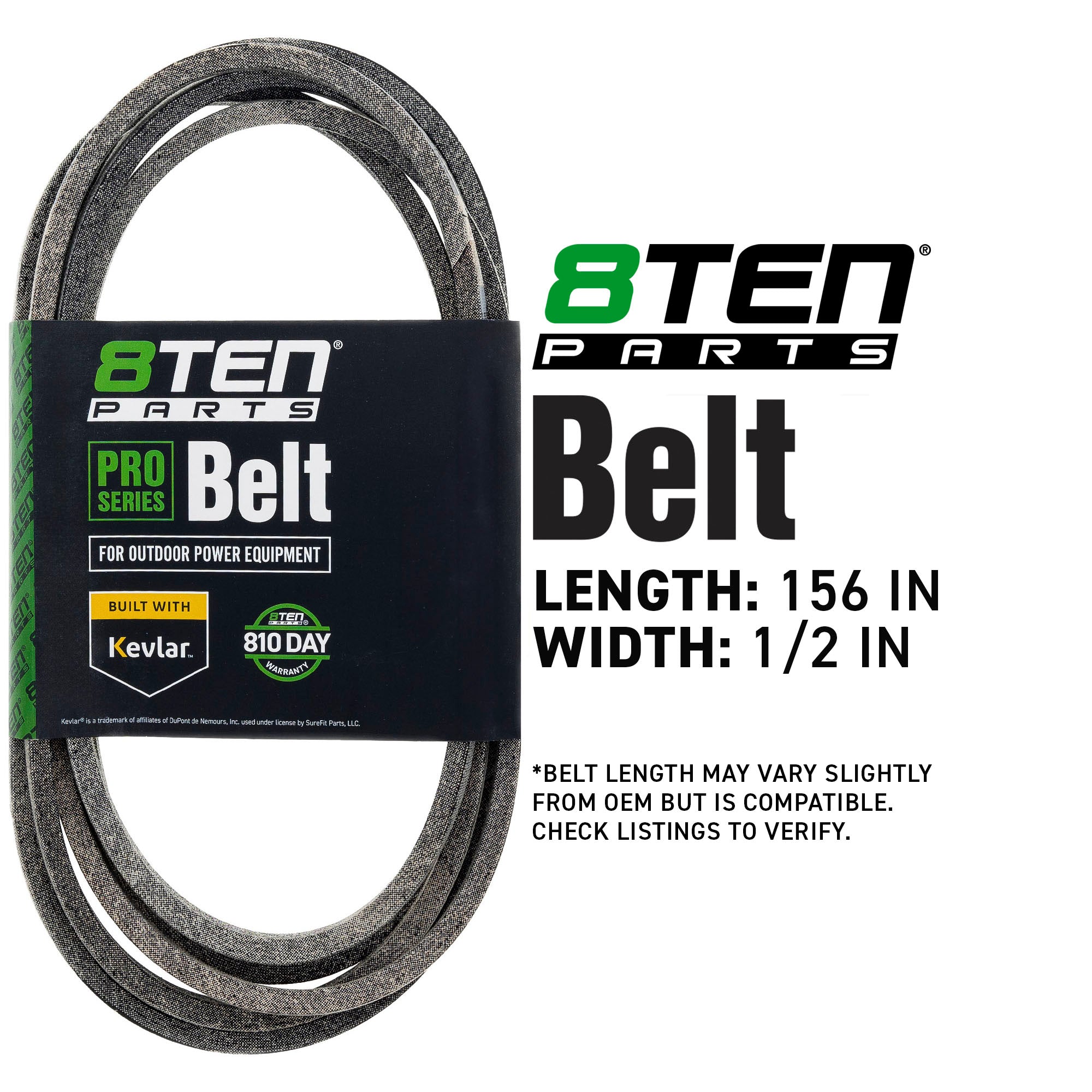 8TEN 810-CBL3226T Belt with Kevlar® for TimeCutter
