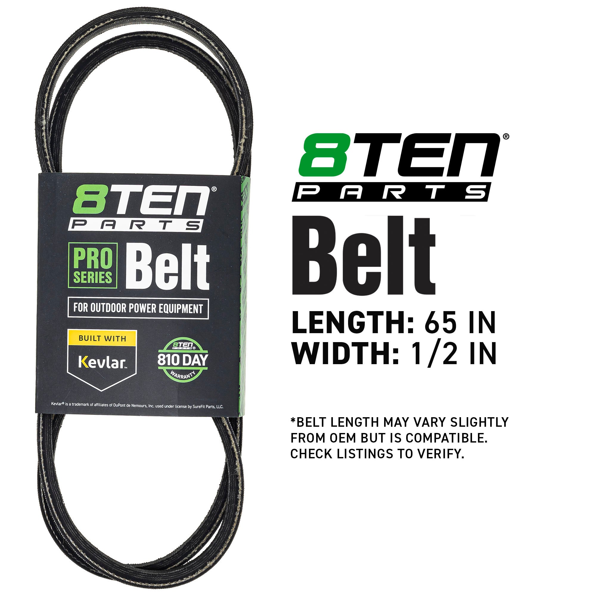 8TEN 810-CBL3246T Belt with Kevlar® for S2554 S2348 S2048 Deere