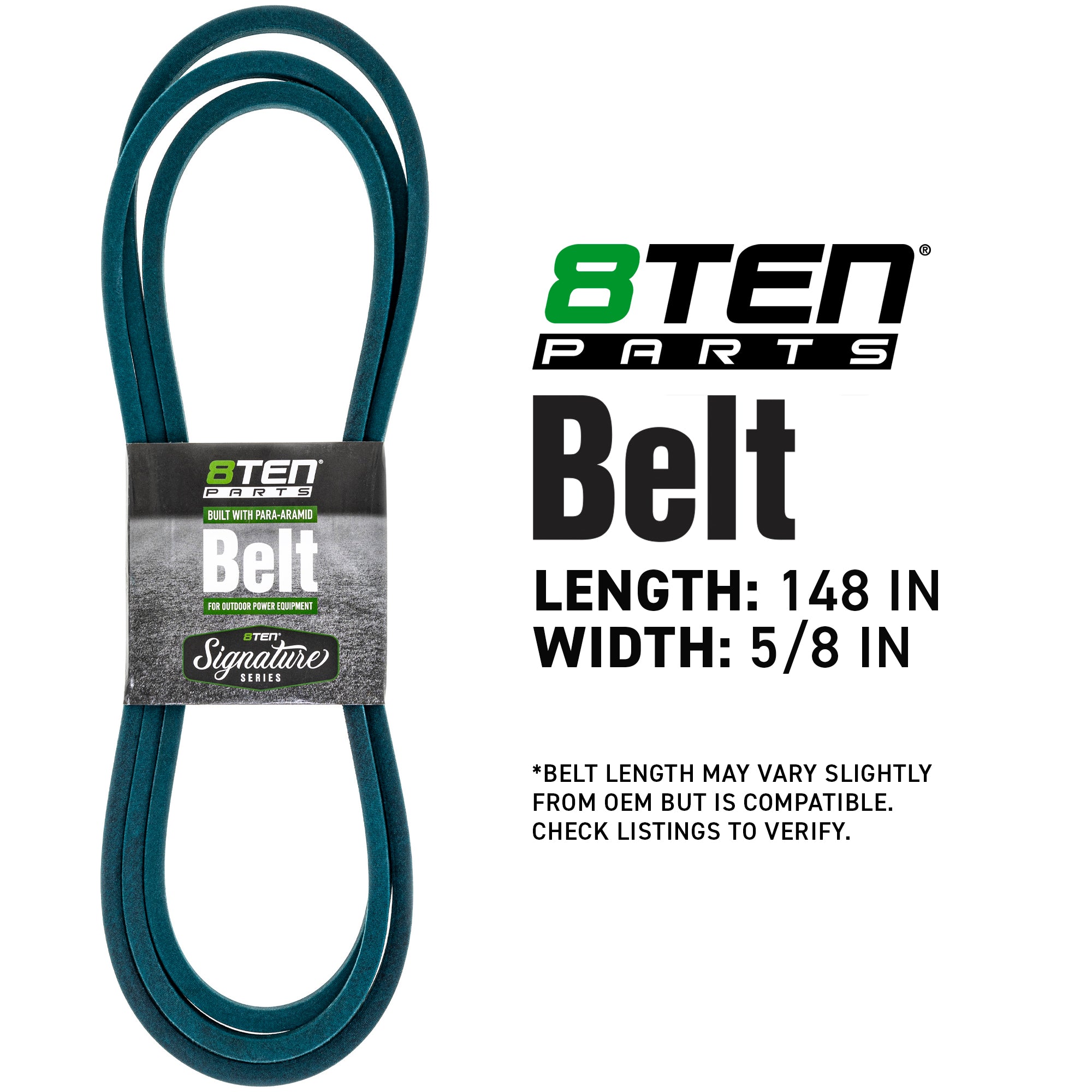 8TEN 810-CBL3254T Belt for ZT1-54 YTH2754 YTH26V54 YTH26K54