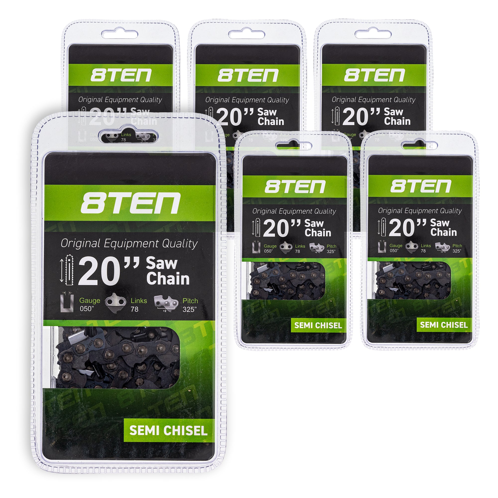 Chainsaw Chain 20 Inch .050 .325 78DL 6-Pack for zOTHER Windsor Stens Sabre McCulloch 8TEN 810-CCC2229H