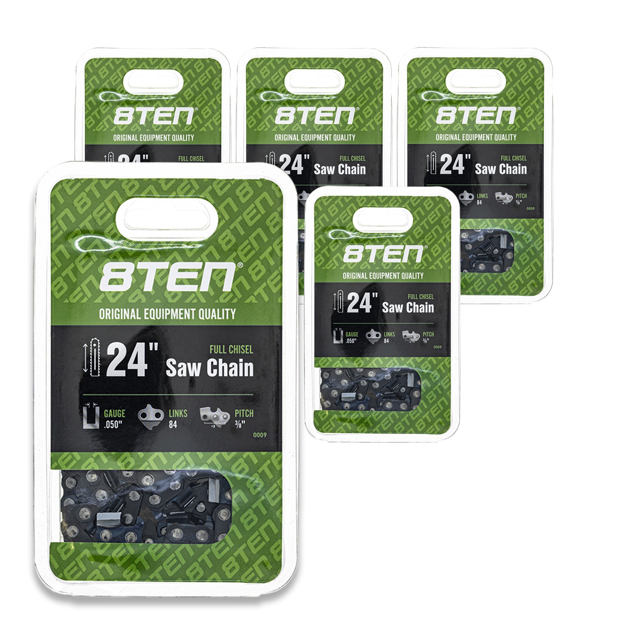 Chainsaw Chain 24 Inch .050 3/8 84DL 5-Pack for zOTHER Windsor Stens Oregon GB Carlton 8TEN 810-CCC2221H