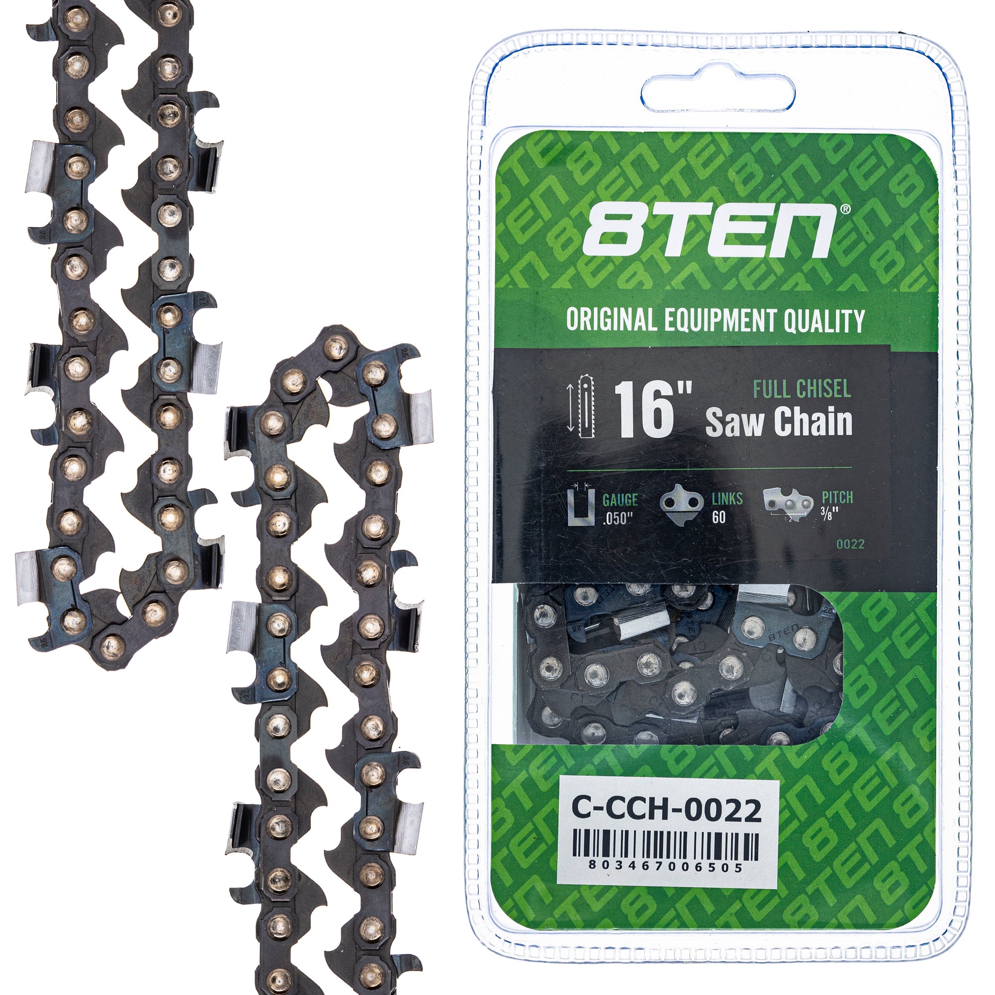Chainsaw Chain .050 3/8 60DL for zOTHER Windsor Stens Oregon Husqvarna Poulan Craftsman 8TEN 810-CCC2244H