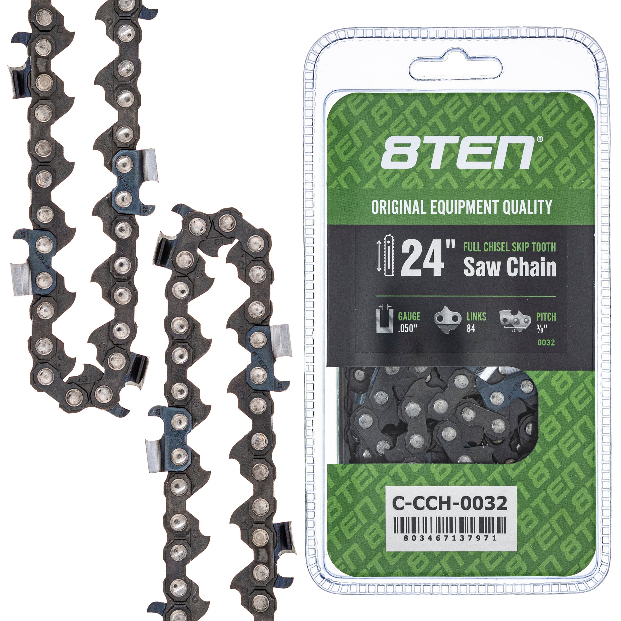 8TEN 810-CCC2254H Chain for zOTHER Stens Ref No Oregon Husqvarna