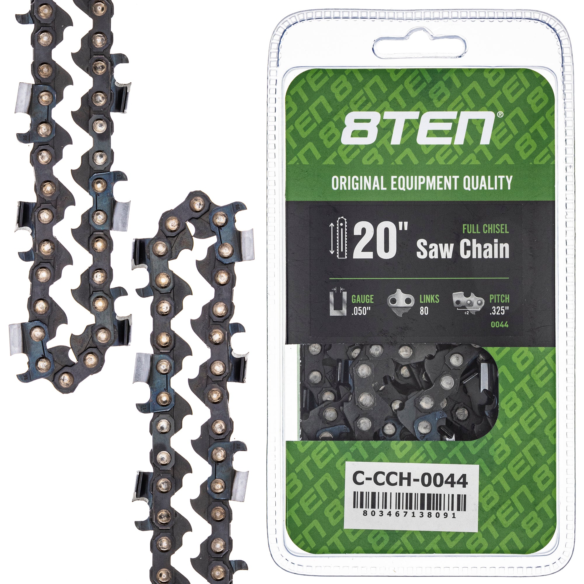 Chainsaw Chain 20 Inch .050 .325 80DL for zOTHER Oregon Echo Shindaiwa Bear Cat EA5600F 8TEN 810-CCC2266H