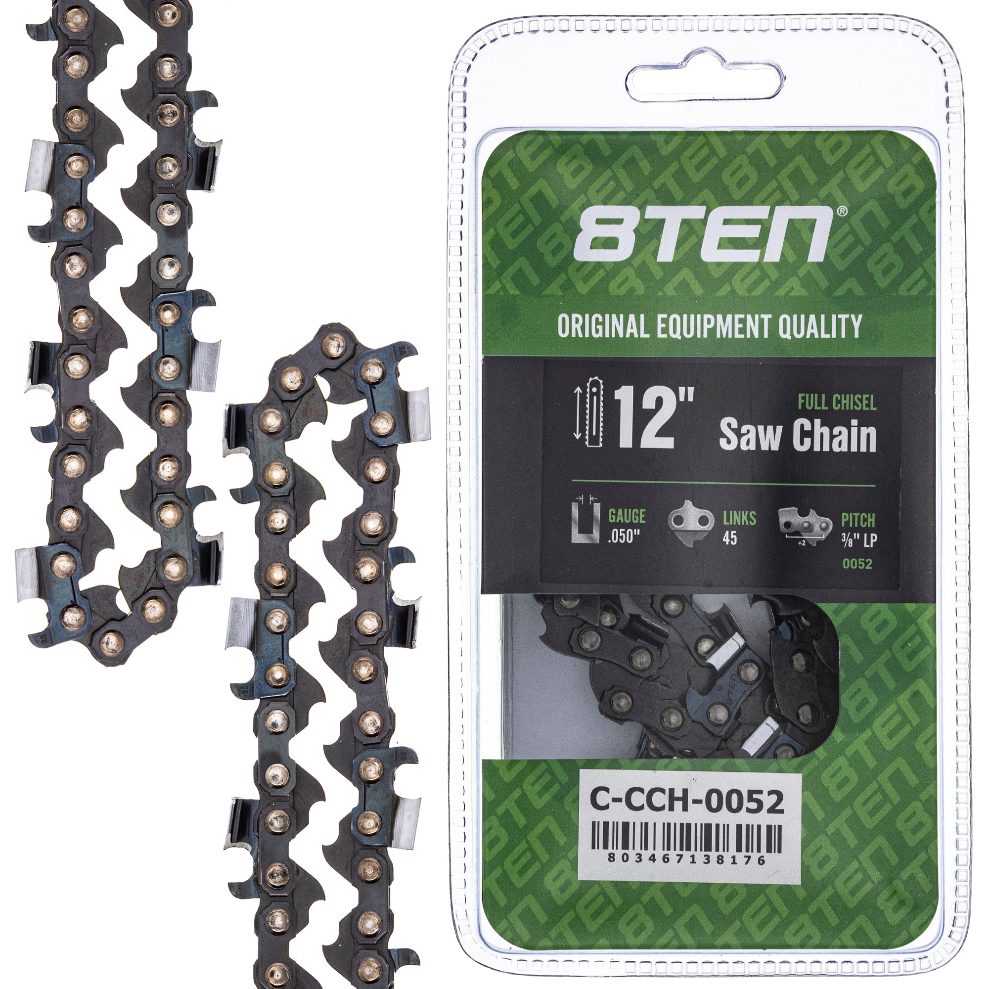 Chainsaw Chain 12 Inch .050 3/8 LP 45DL for zOTHER Stens Oregon Ref. Oregon Husqvarna 8TEN 810-CCC2274H