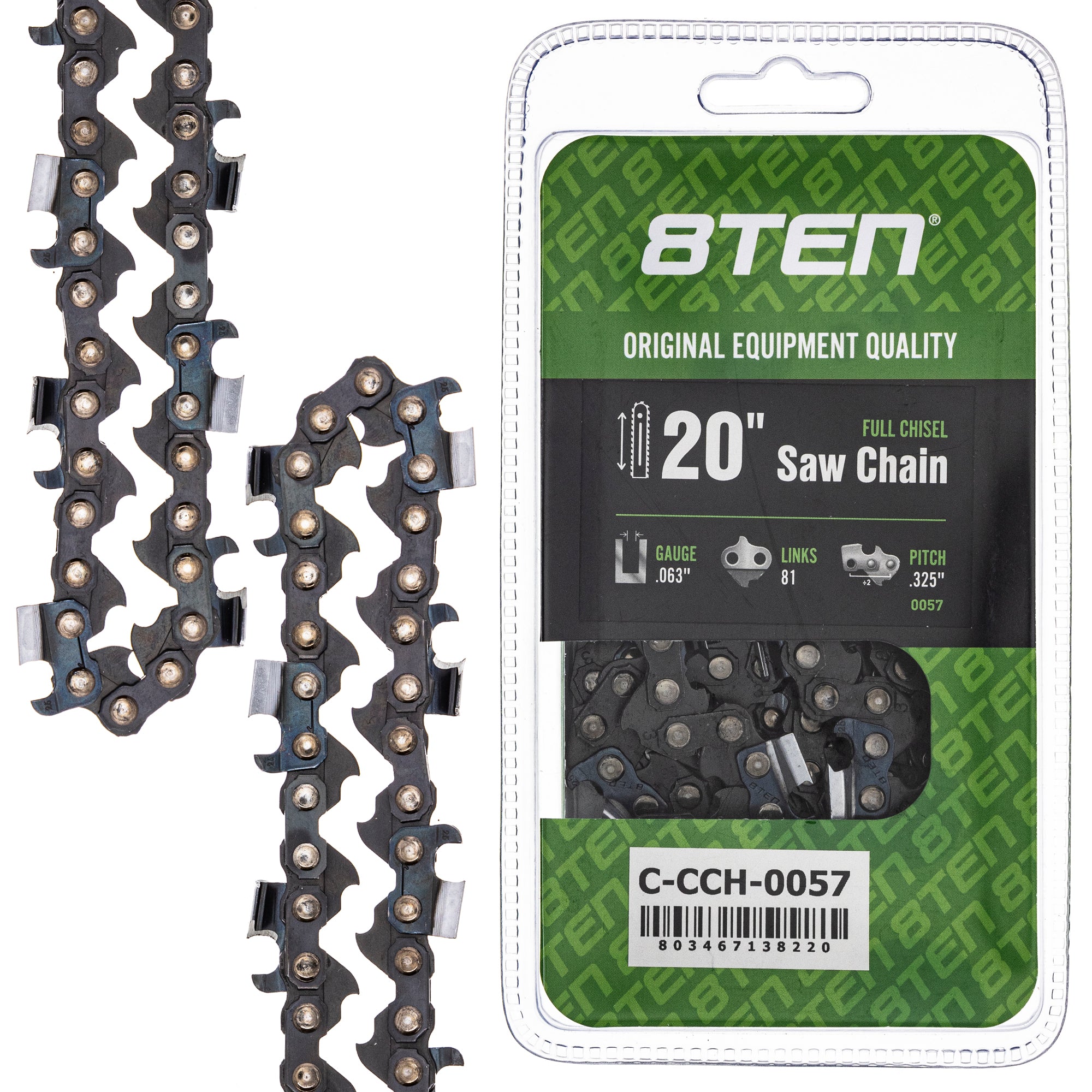 Chainsaw Chain 20 Inch .063 .325 81DL for zOTHER Stens Oregon MS 634 40 36 8TEN 810-CCC2279H