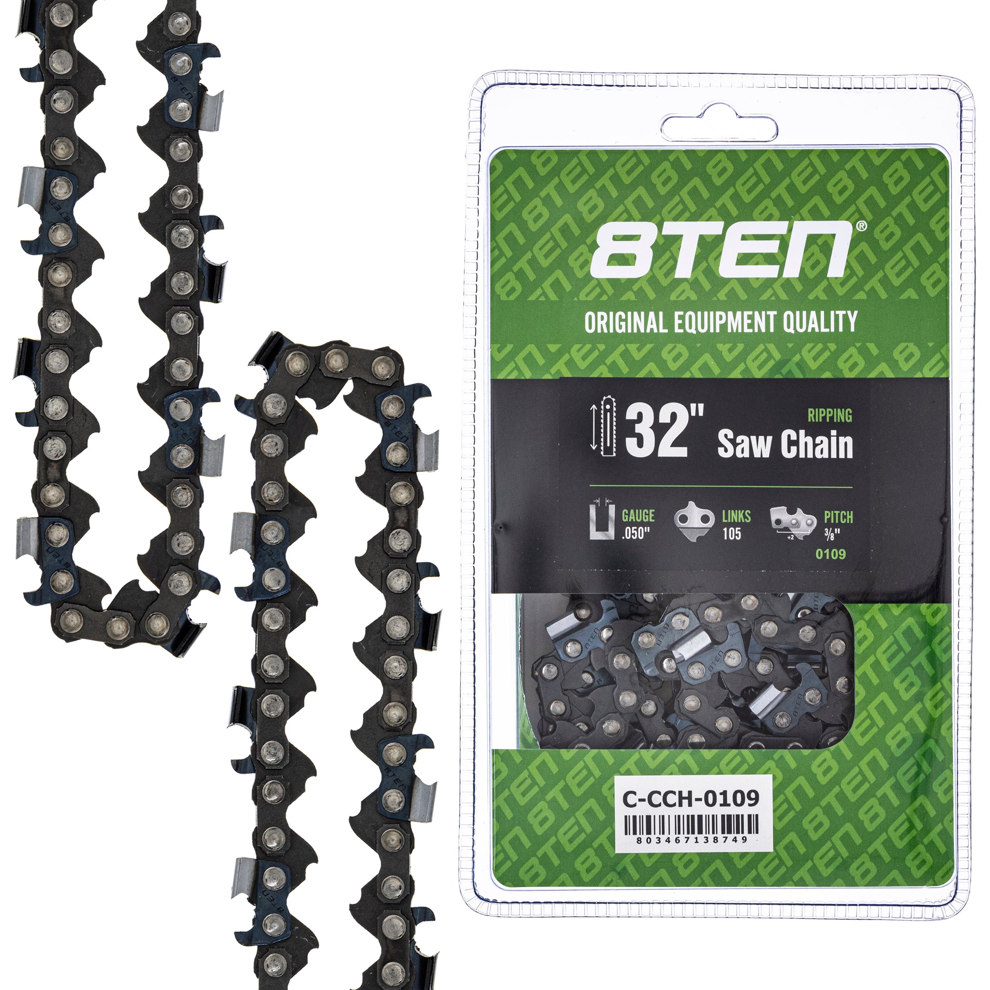 Chainsaw Chain 32 Inch .050 3/8 105DL for zOTHER Oregon Echo Shindaiwa Bear Cat PS ECS-655 8TEN 810-CCC2321H