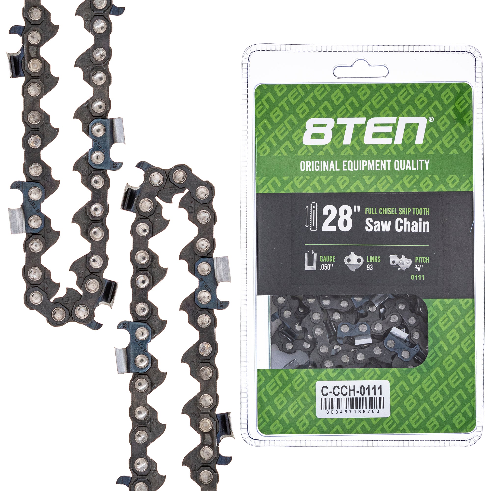 Chainsaw Chain 28 Inch .050 3/8 93DL for zOTHER Oregon Echo Shindaiwa Bear Cat XL V 8TEN 810-CCC2333H