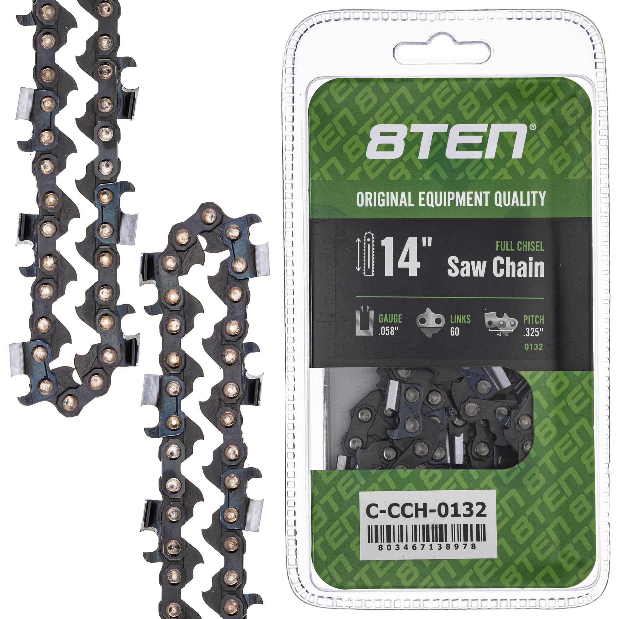 Chainsaw Chain 14 Inch .058 .325 60DL For | 8TEN