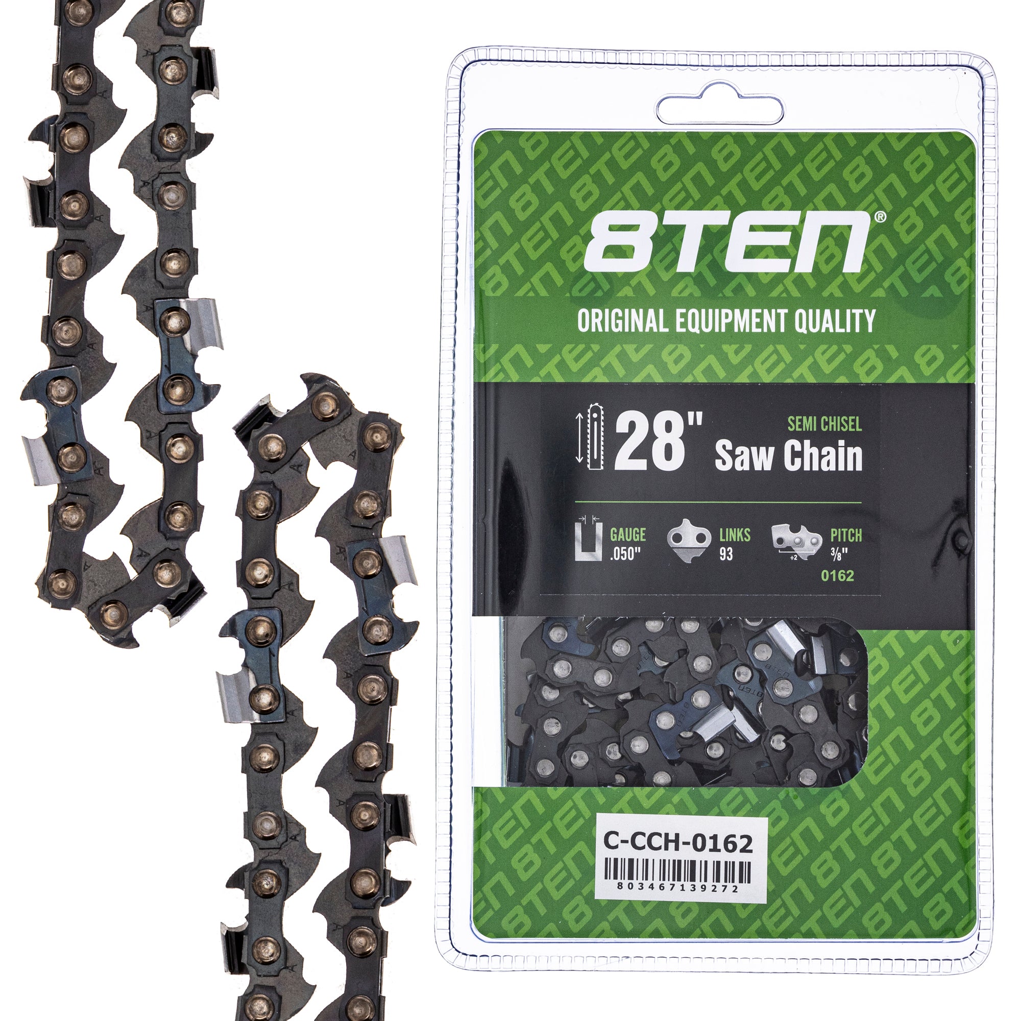 Chainsaw Chain 28 Inch .050 3/8 93DL for zOTHER Oregon Echo Shindaiwa Bear Cat CS-800P 8TEN 810-CCC2384H