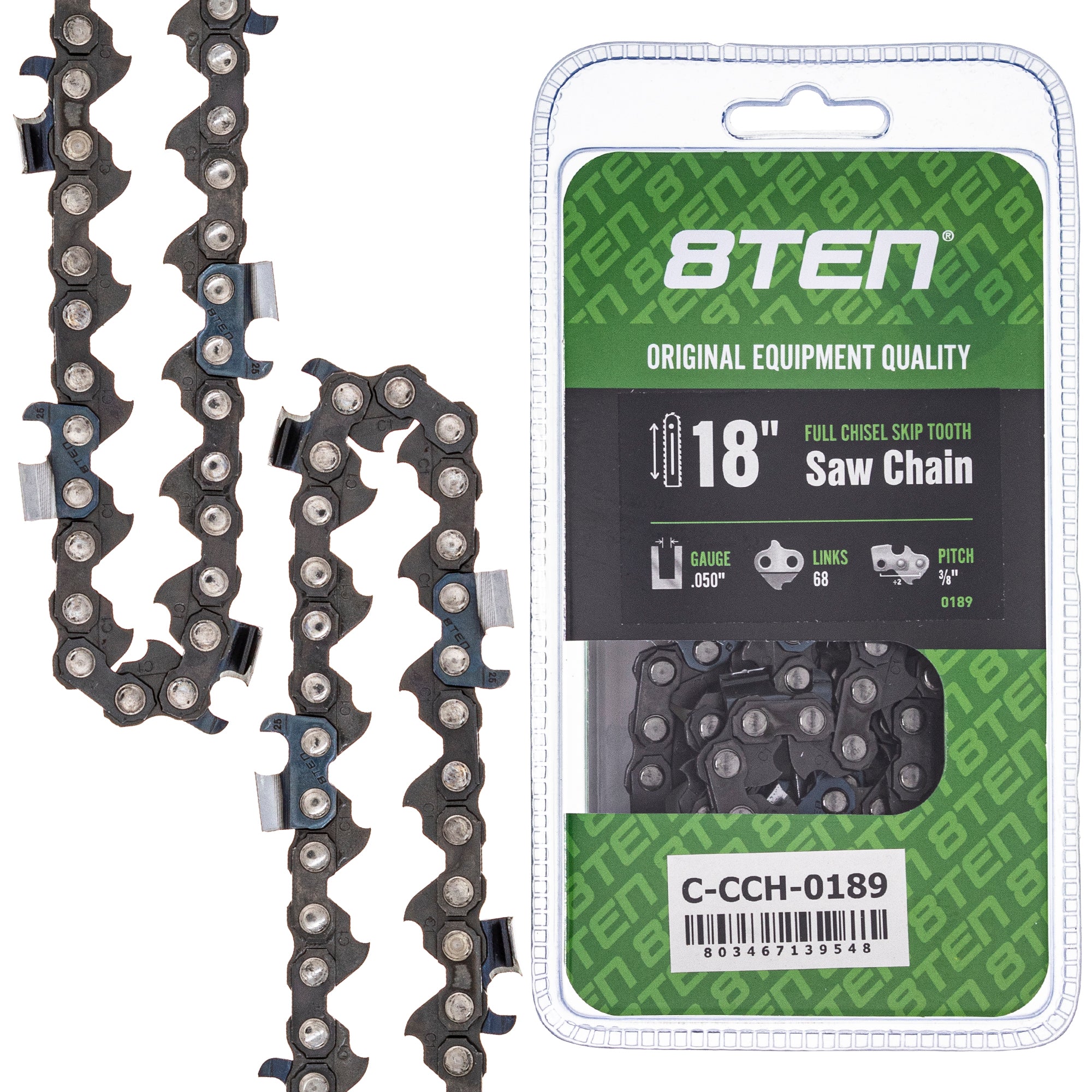 8TEN 810-CCC2301H Chain for zOTHER Stens Ref No Oregon Husqvarna