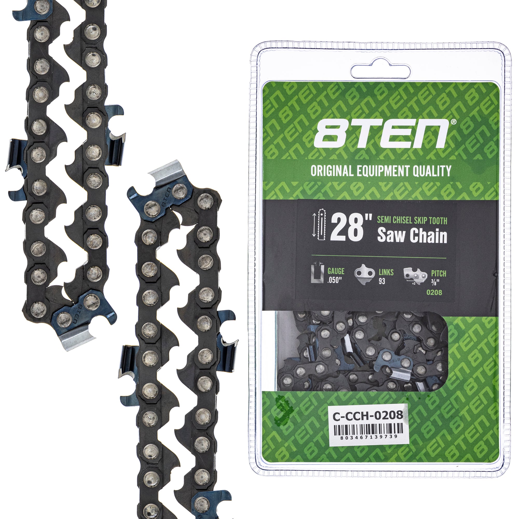 Chainsaw Chain 28 Inch .050 3/8 93DL for zOTHER Oregon Echo Shindaiwa Bear Cat XL V 8TEN 810-CCC2420H