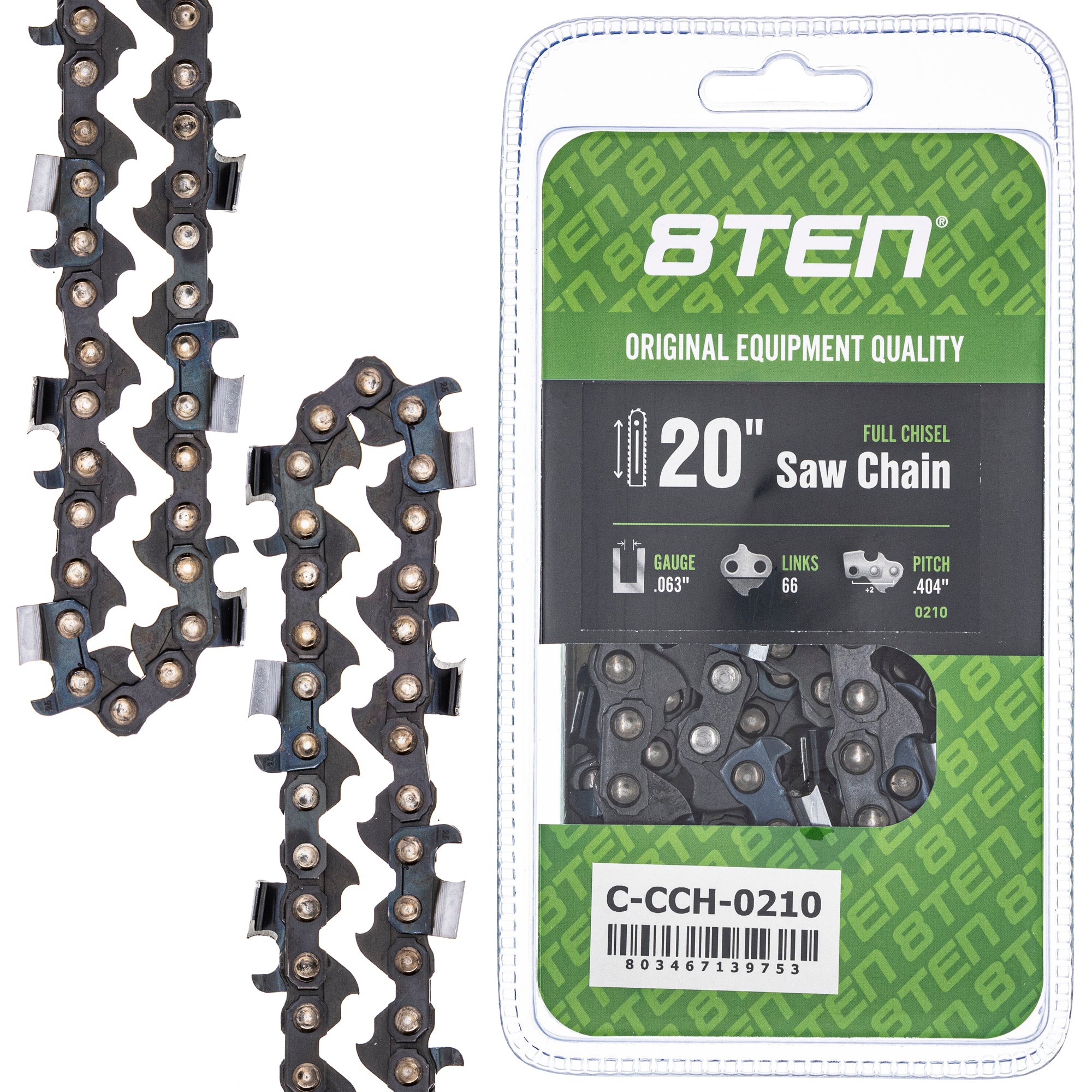 Chainsaw Chain 20 Inch .063 .404 66DL for zOTHER MS 066 8TEN 810-CCC2432H