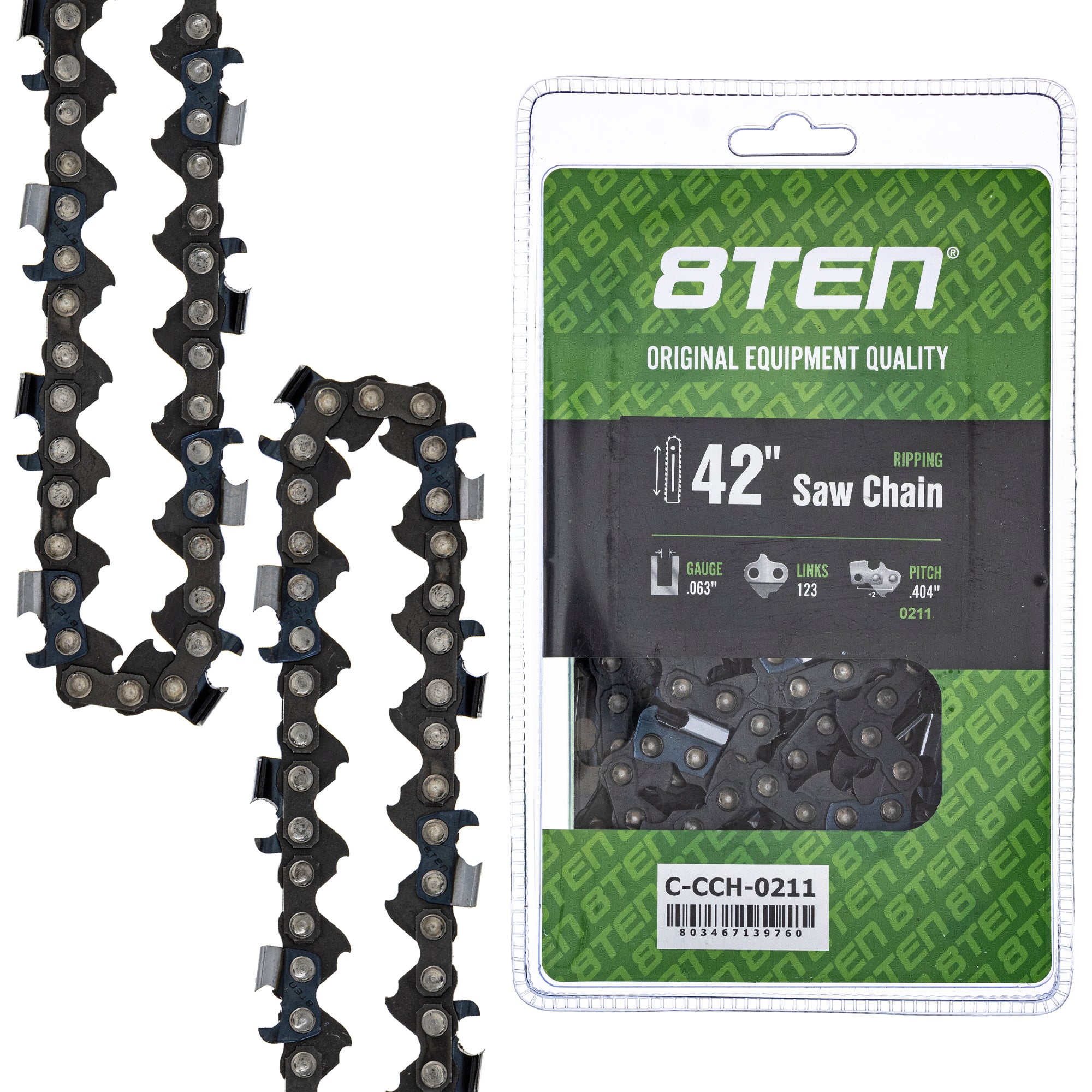 Chainsaw Chain 42 Inch .063 .404 123DL for zOTHER MS 088 084 8TEN 810-CCC2433H