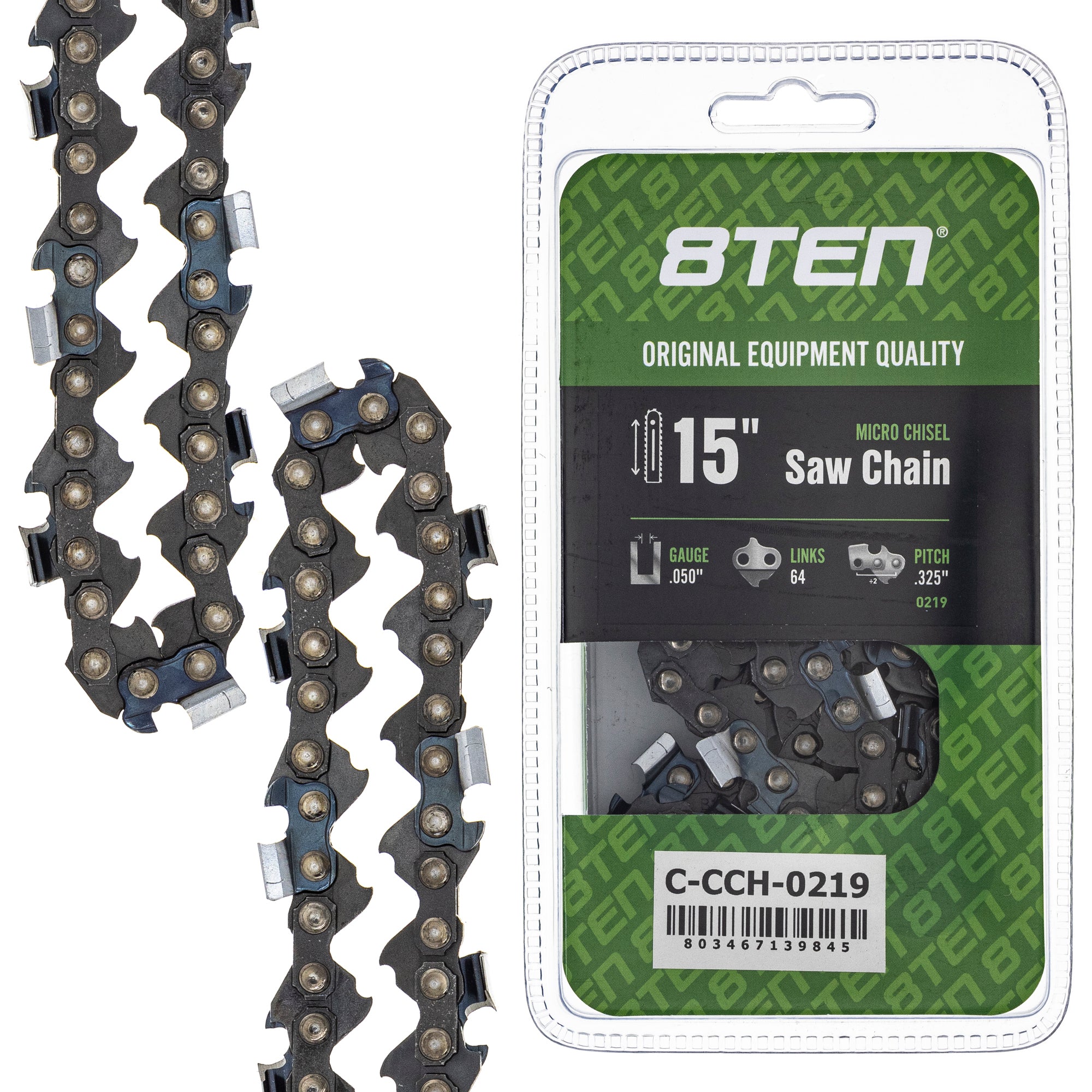 Chainsaw Chain 15 Inch .050 .325 64DL for zOTHER PS DCS430 115 110 8TEN 810-CCC2431H