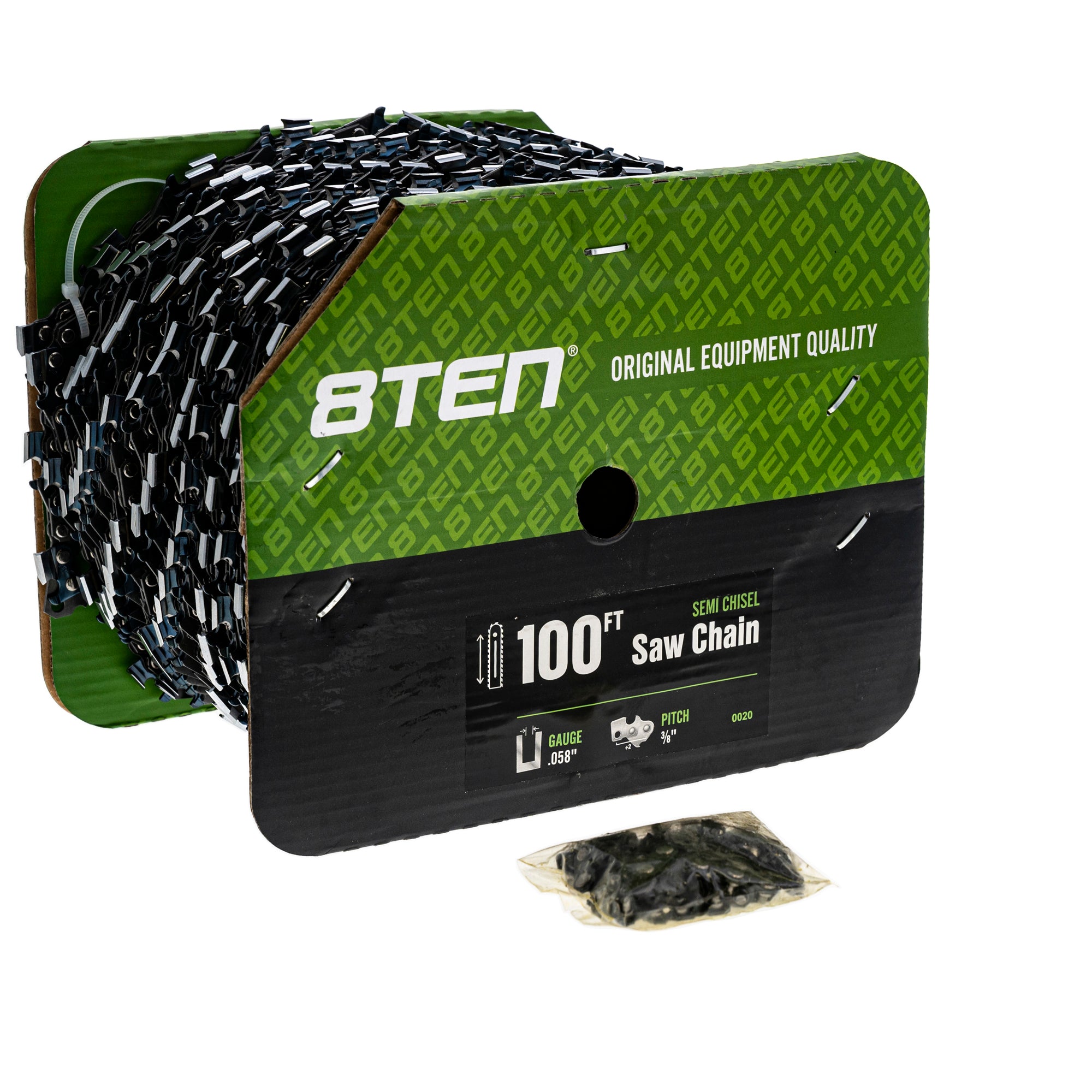 100 Foot Chainsaw Chain Reel .058 3/8 for 8TEN 810-CCC2242R