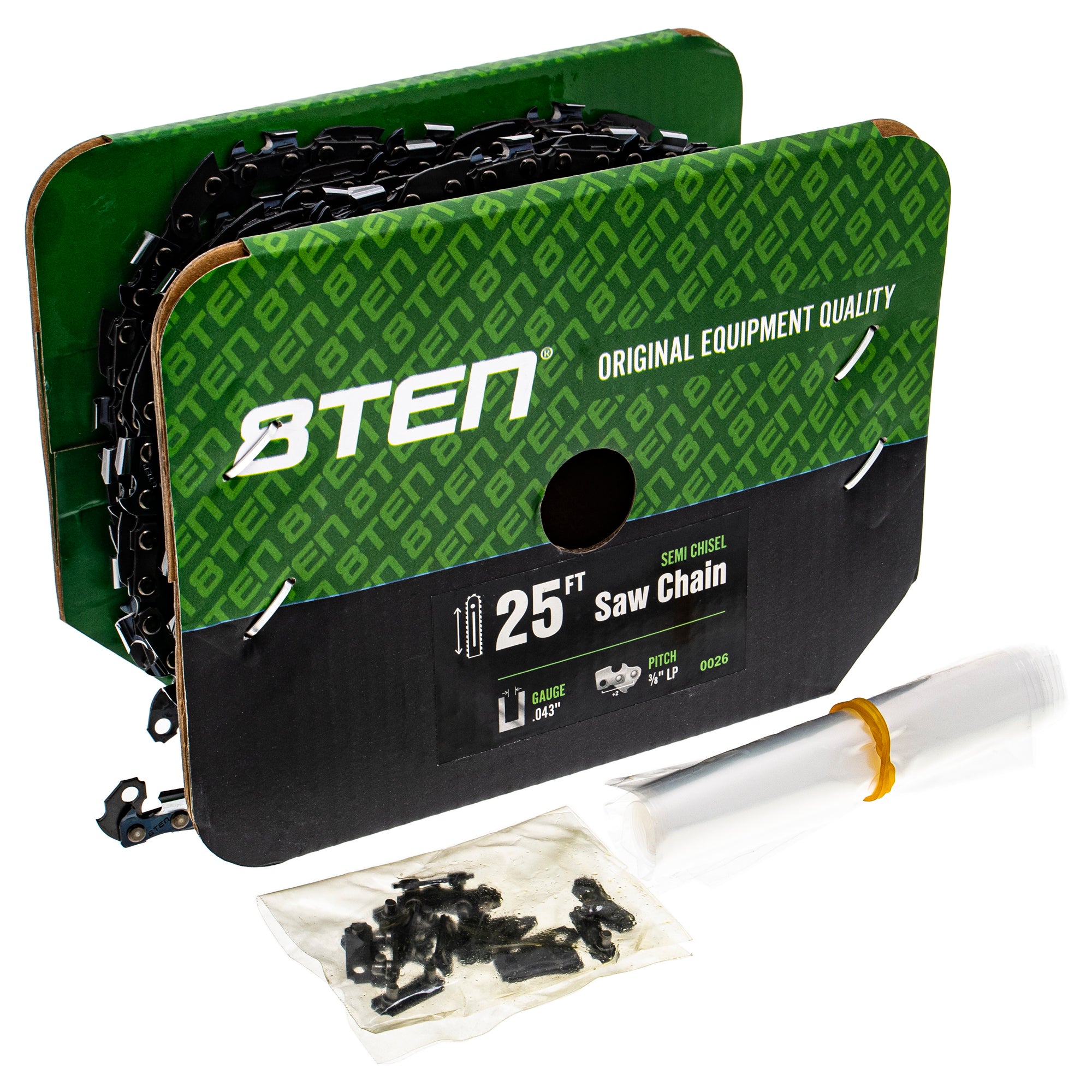 25 Foot Chainsaw Chain Reel .043 3/8 for 8TEN 810-CCC2248R