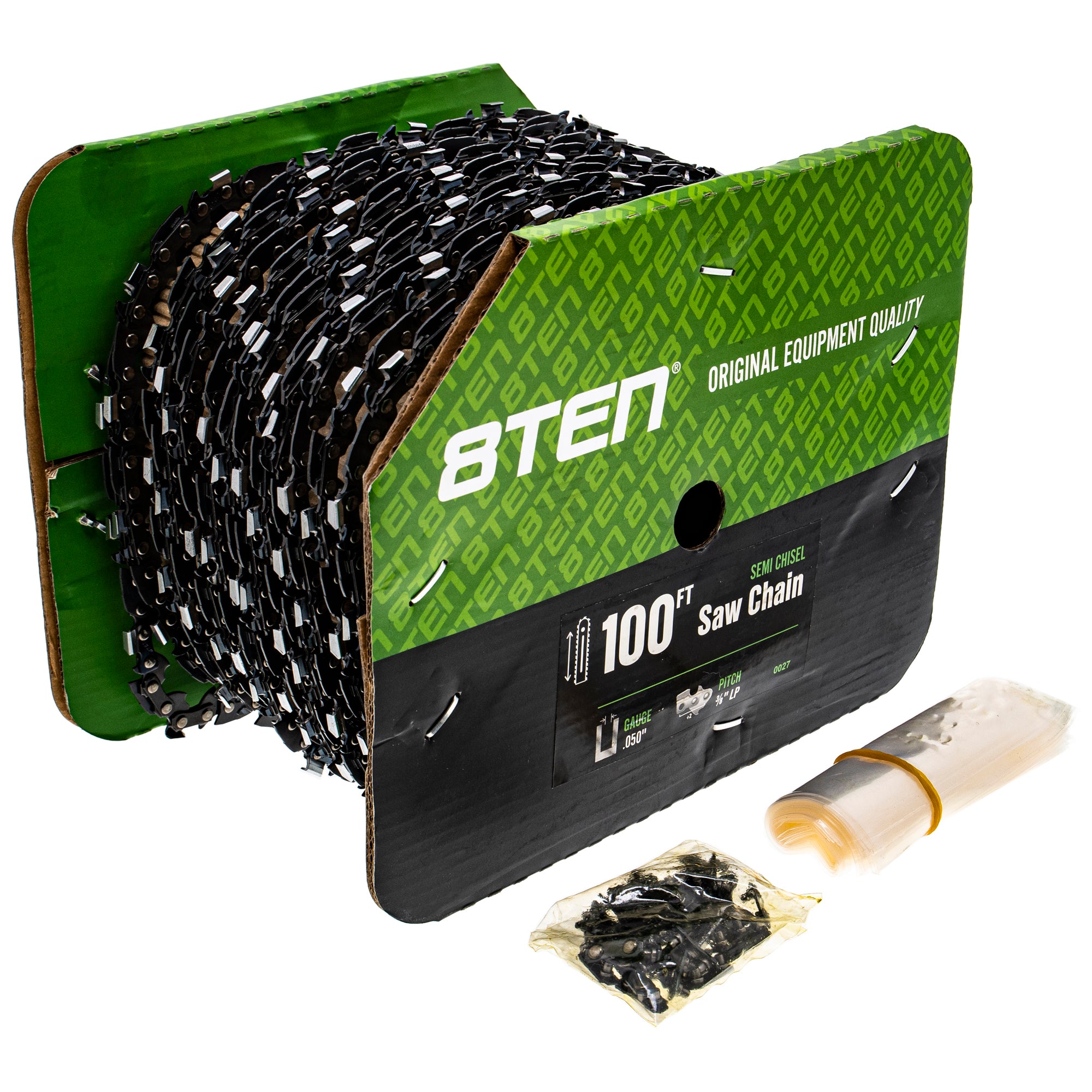 100 Foot Chainsaw Chain Reel .050 3/8 for 8TEN 810-CCC2249R