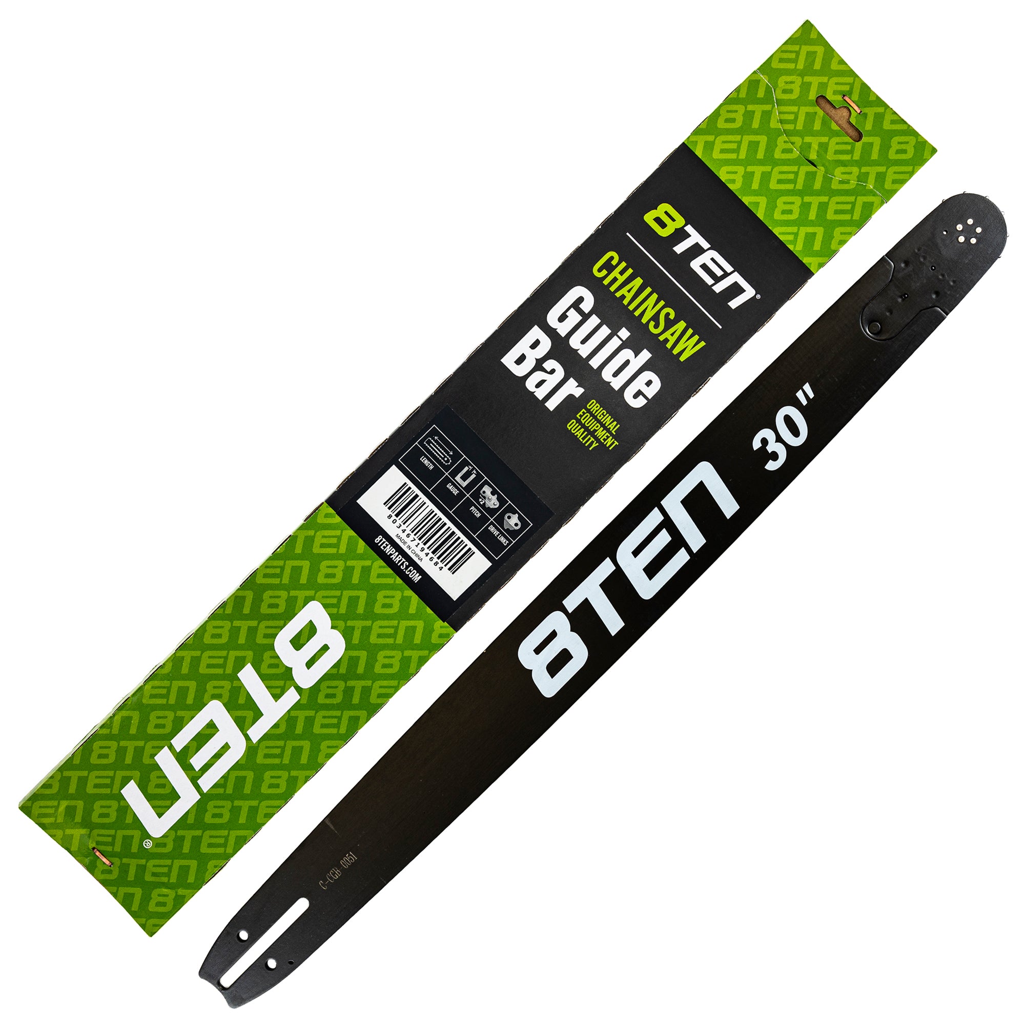 8TEN 810-CCG2273B 30 Inch Chainsaw Guide Bar for Oregon Pro Jungle