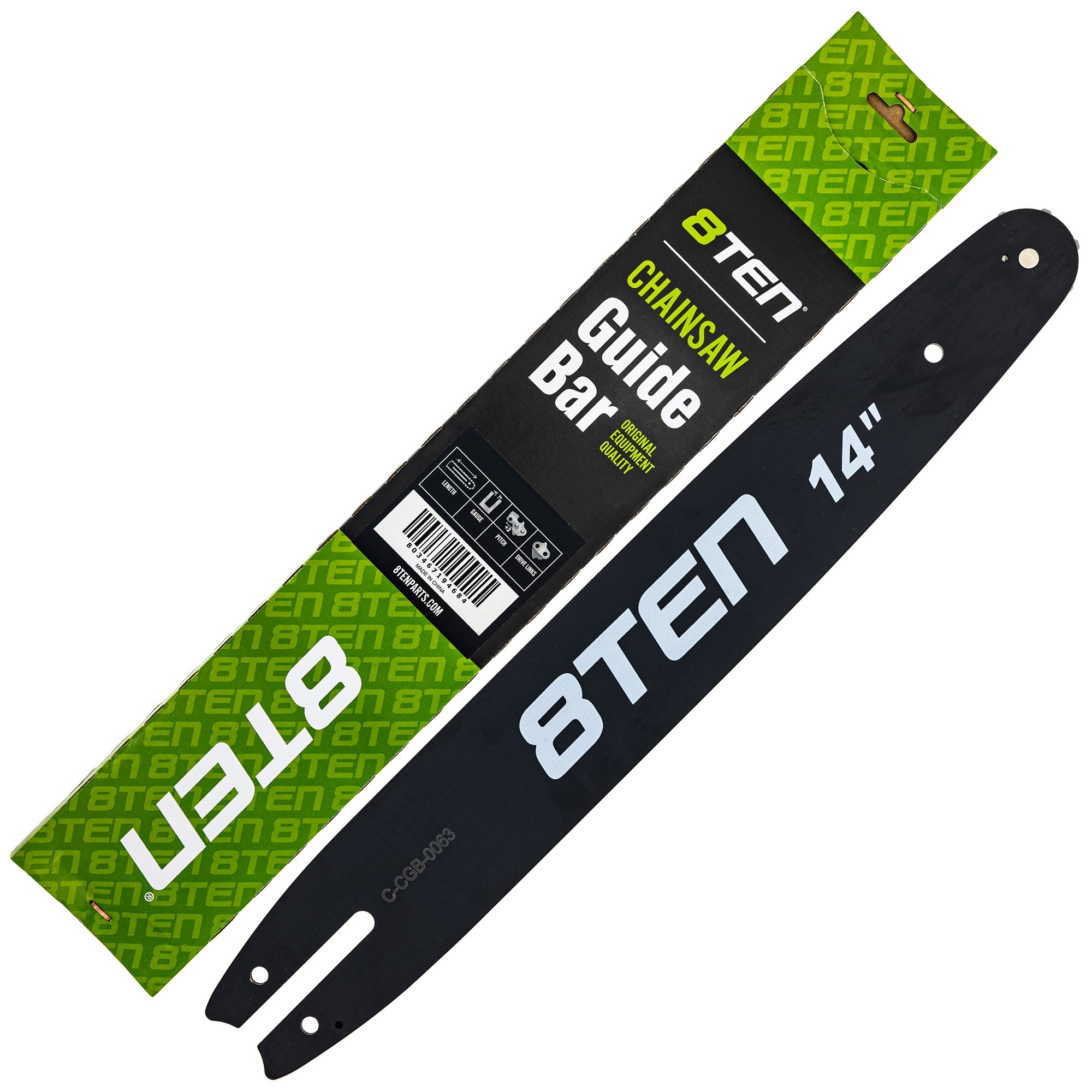 8TEN 810-CCG2285B 14 Inch Chainsaw Guide Bar for zOTHER MSE MS HT E