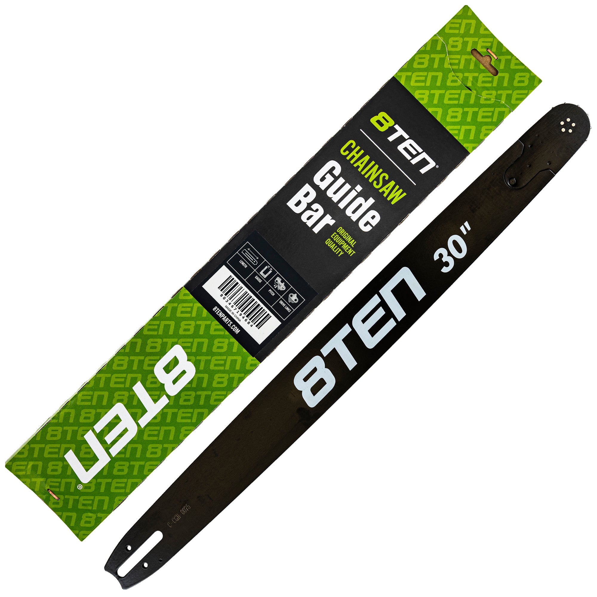 8TEN 810-CCG2297B 30 Inch Chainsaw Guide Bar for Oregon MSE MS E 34