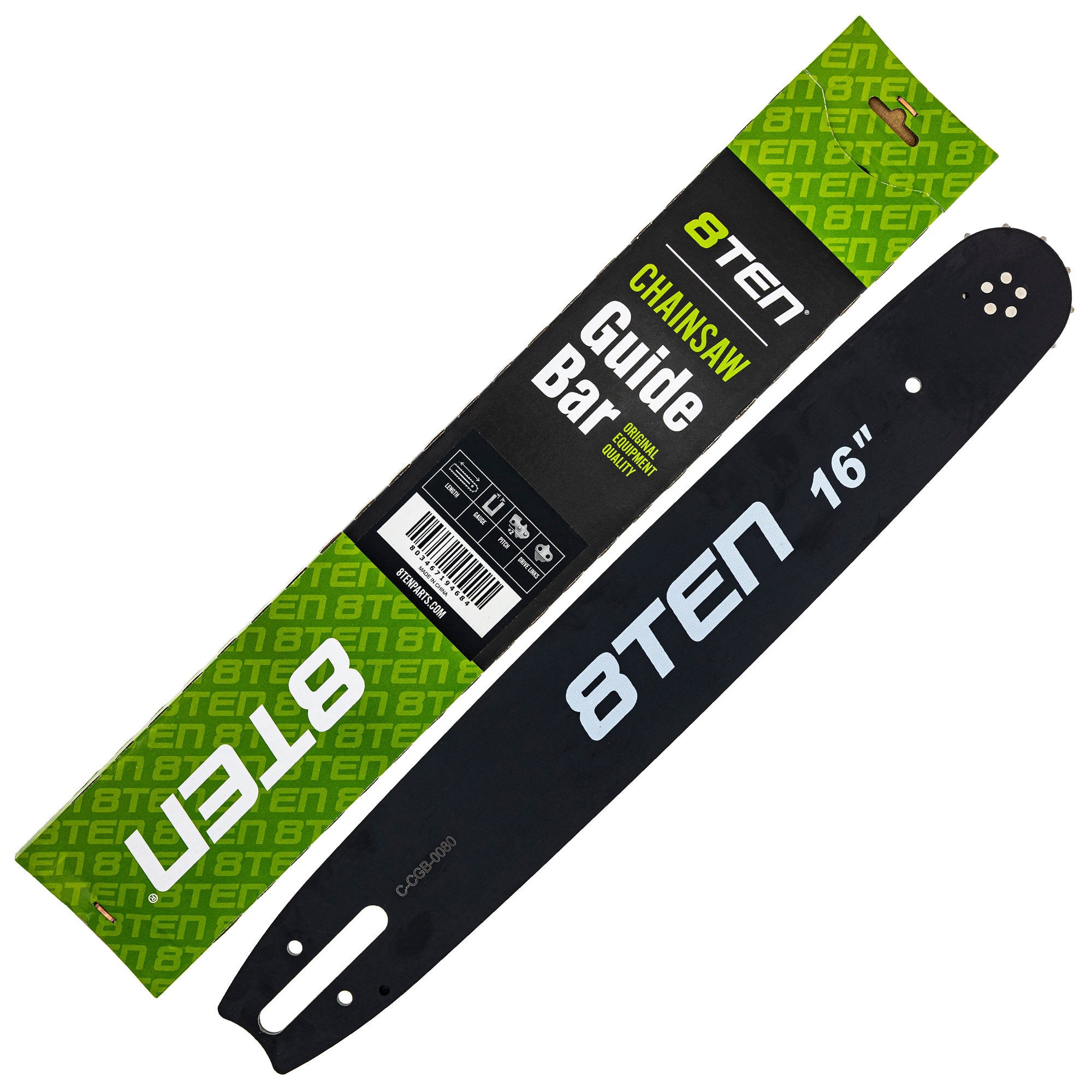 8TEN 810-CCG2202B 16 Inch Chainsaw Guide Bar for zOTHER Oregon MSE